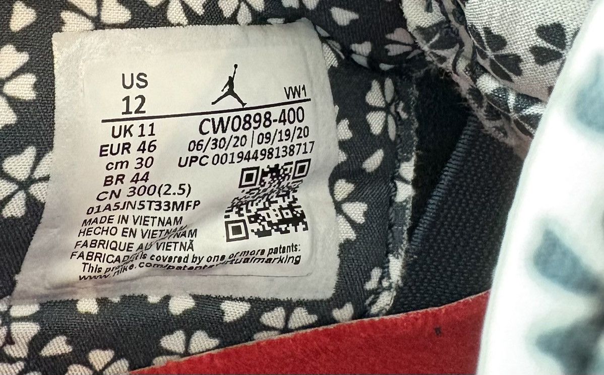 Jordan Brand Jordan 4 Retro SE Sashiko Size US 12 / EU 45 - 9 Thumbnail