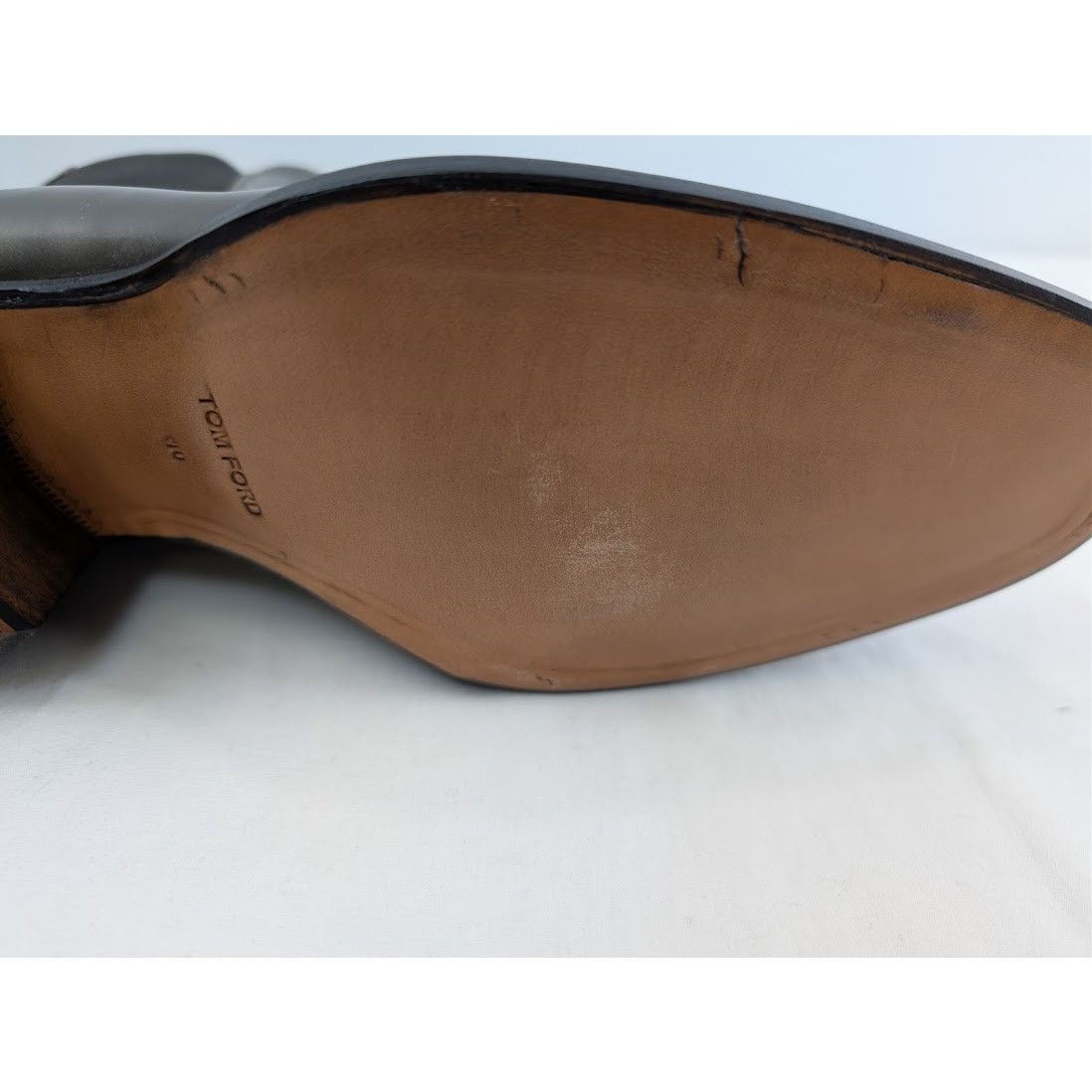 Tom Ford o1rshd1 Q:2 / Men's Chelsea Boots in Shinny Green Size US 10 / EU 43 - 12 Thumbnail