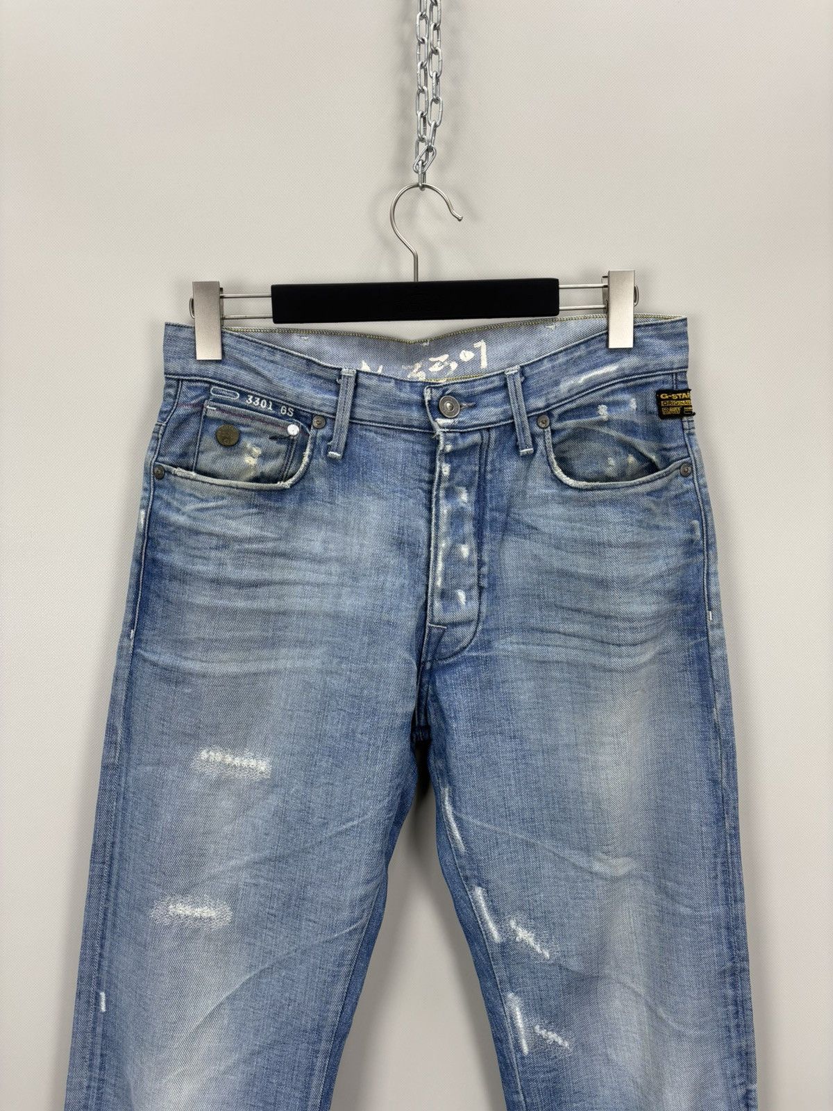G-Star Mens jeans Y2k G Star Raw Size 30 Color Blue Size US 30 / EU 46 - 3 Thumbnail