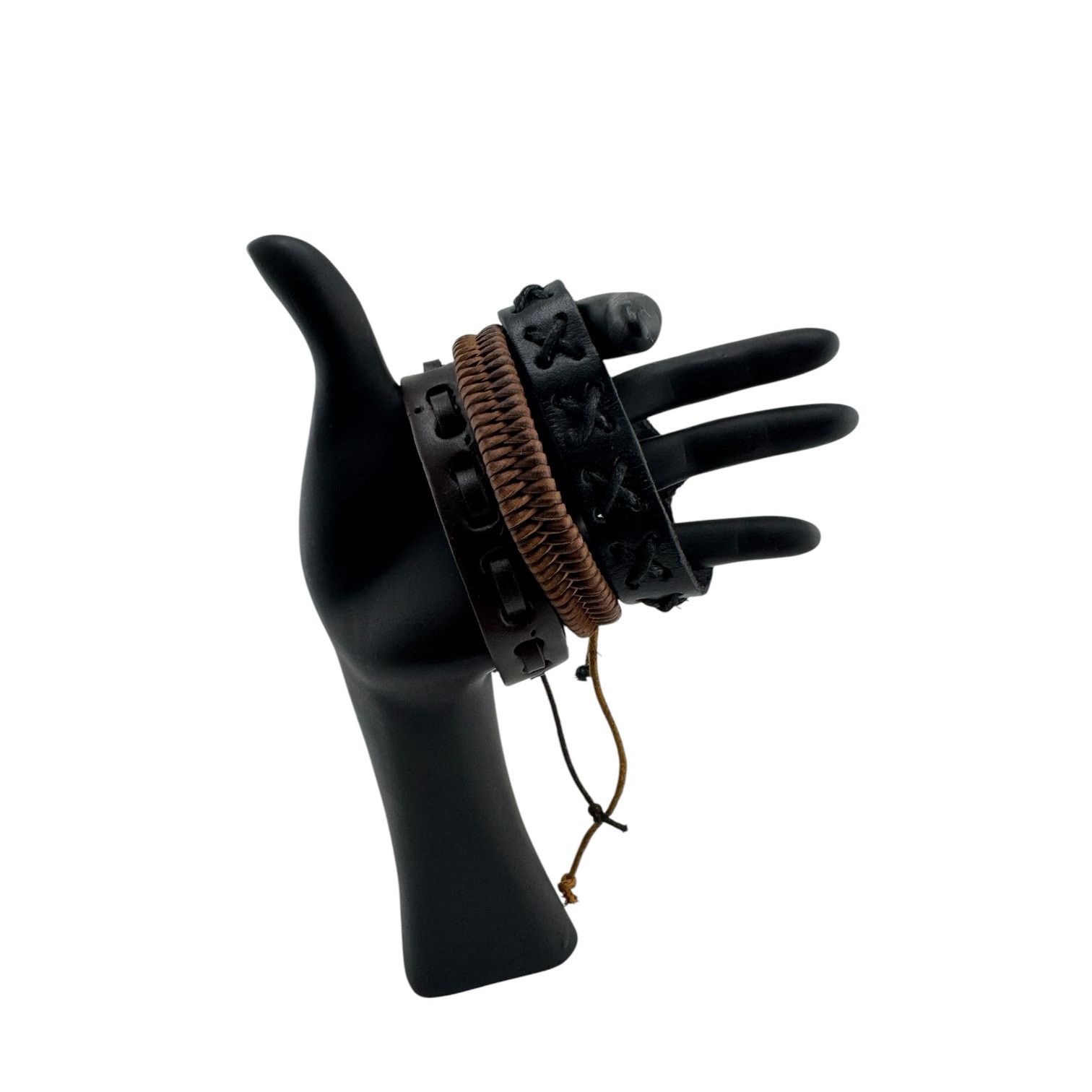 Other Trilogy of Shadows Braided Cuffs Unisex. Adjustable. Unbound Size ONE SIZE - 3 Thumbnail