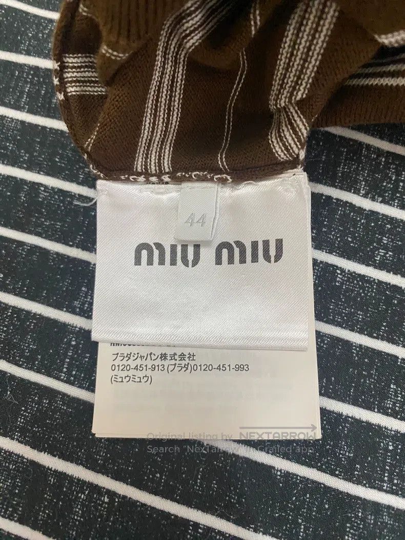 Miu Miu Miu Miu 44 Short sleeve polo Size US S / EU 44-46 / 1 - 3 Thumbnail