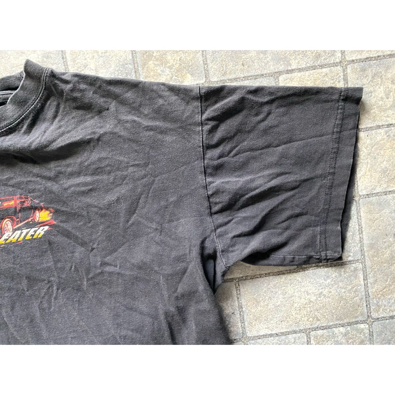 Vintage ODM T Shirt Men’s L Black Short Sleeve Regular Size GTO Eater Import Size US L / EU 52-54 / 3 - 6 Thumbnail