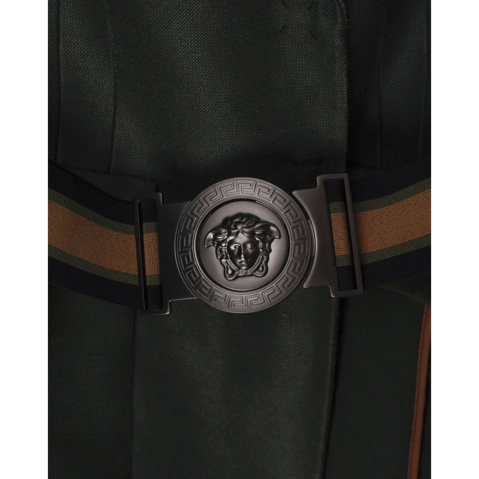 Versace Rare versace medusa military khaki dress jacket Size S / US 4 / IT 40 - 7 Thumbnail