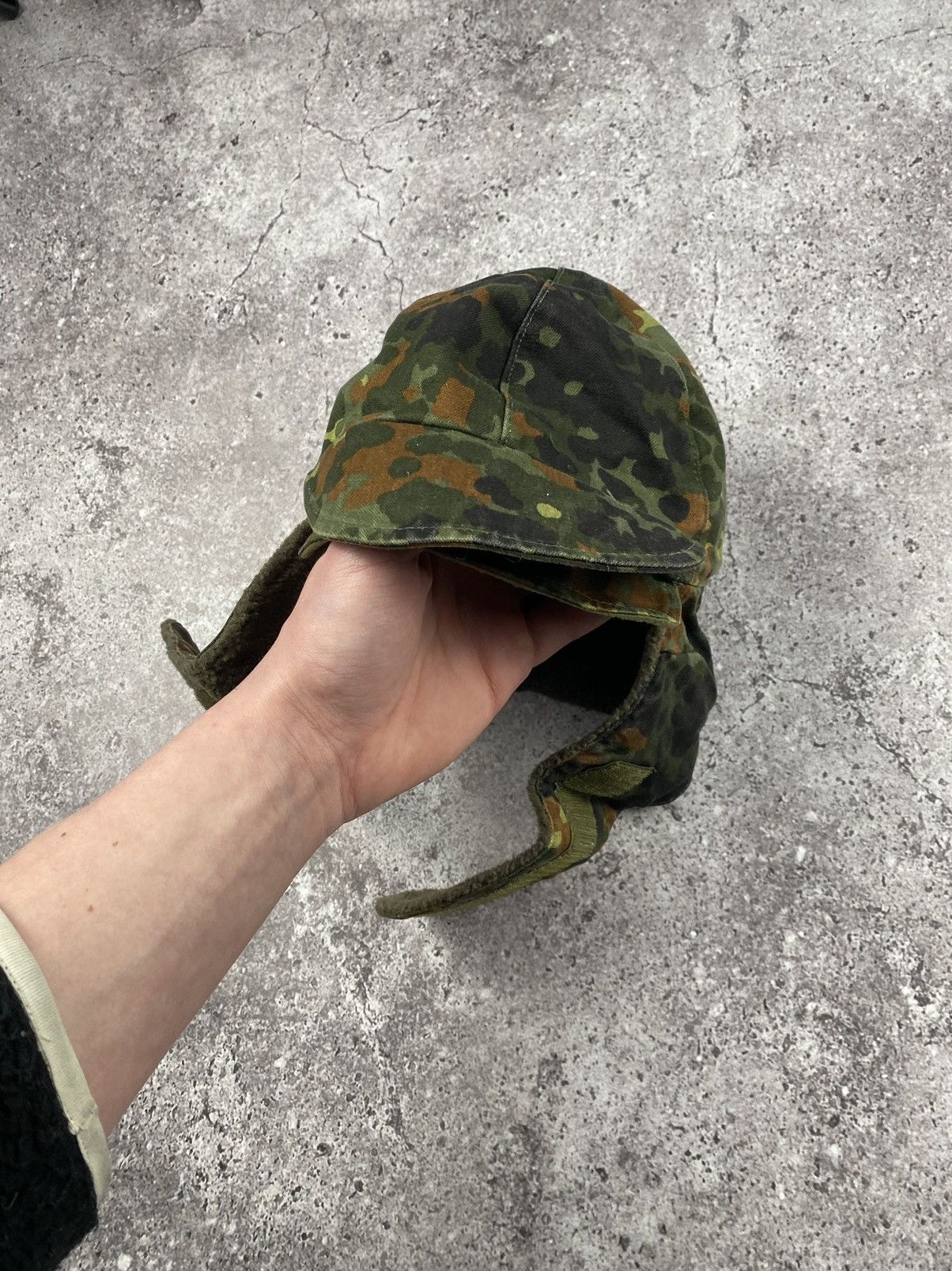 Vintage Vintage 1993 Germany Military Aviator pilot Winter Ushanka Size ONE SIZE - 4 Thumbnail