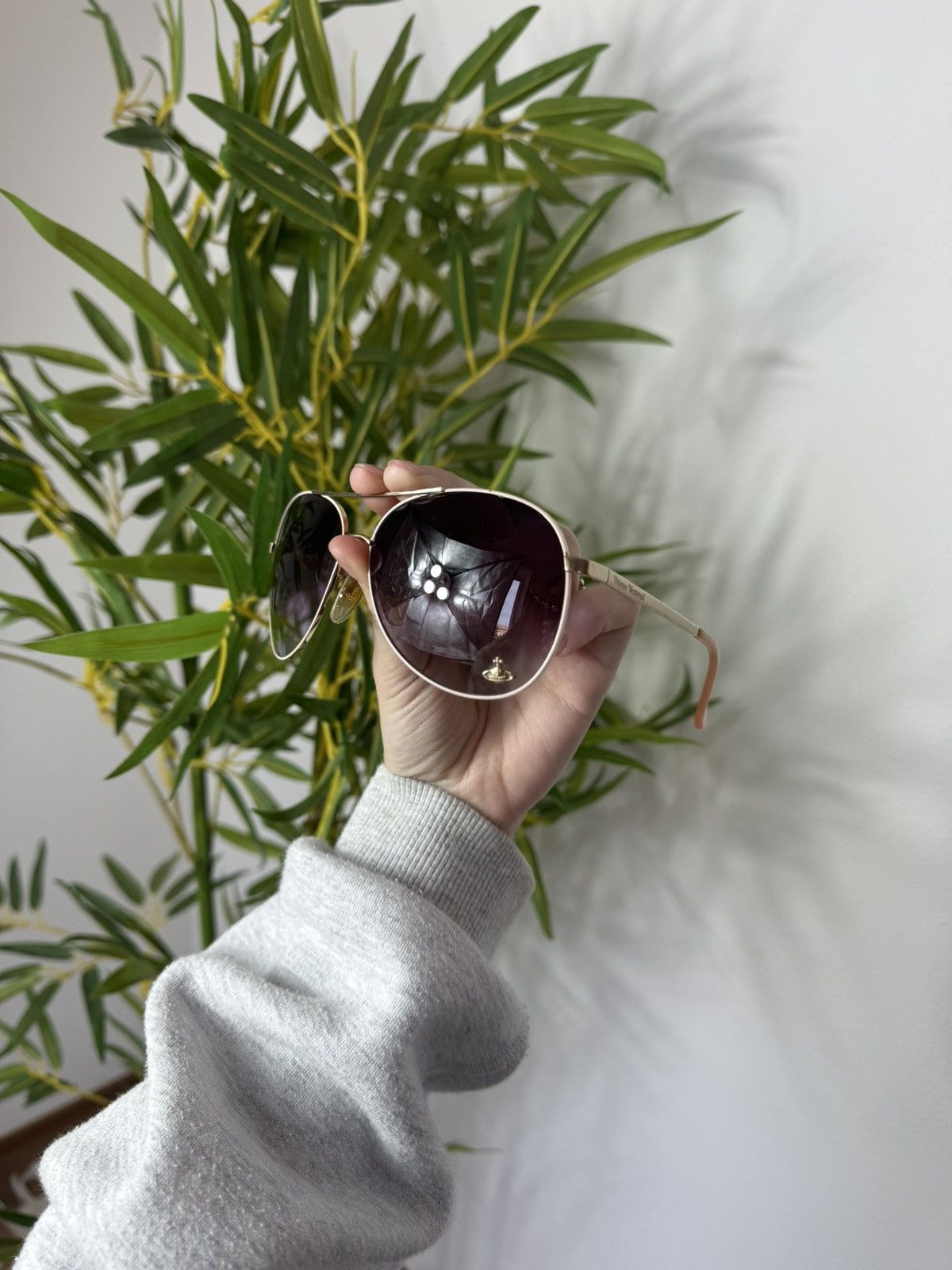 Vivienne Westwood VIVIENNE WESTWOOD VINTAGE PURPLE SUNGLASSES Size ONE SIZE - 4 Thumbnail