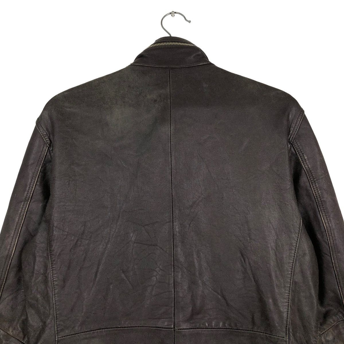 Toyo Enterprises 🔥SOFT LEATHER BIKER JACKET R.NEWBOLD CARGO MULTI POCKET Size US XL / EU 56 / 4 - 9 Thumbnail