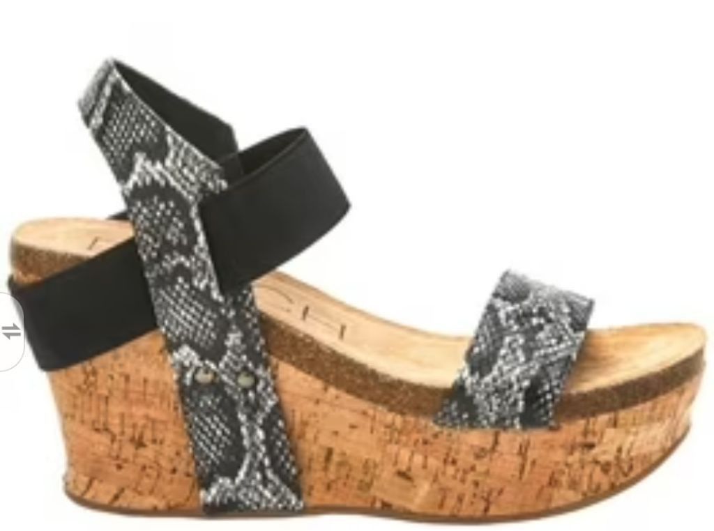 Pierre Balmain Pierre Dumas Hester-1 Wedge Sandal Size 10 Size US 10 / IT 40 - 1 Thumbnail