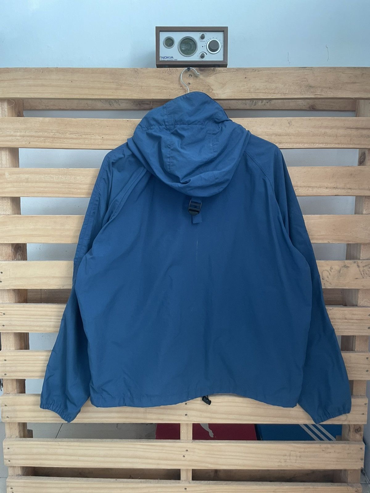 L.L. Bean Vintage 80s LL Bean Fly Fishing Gorpcore Jacket L Blue Size US L / EU 52-54 / 3 - 6 Thumbnail