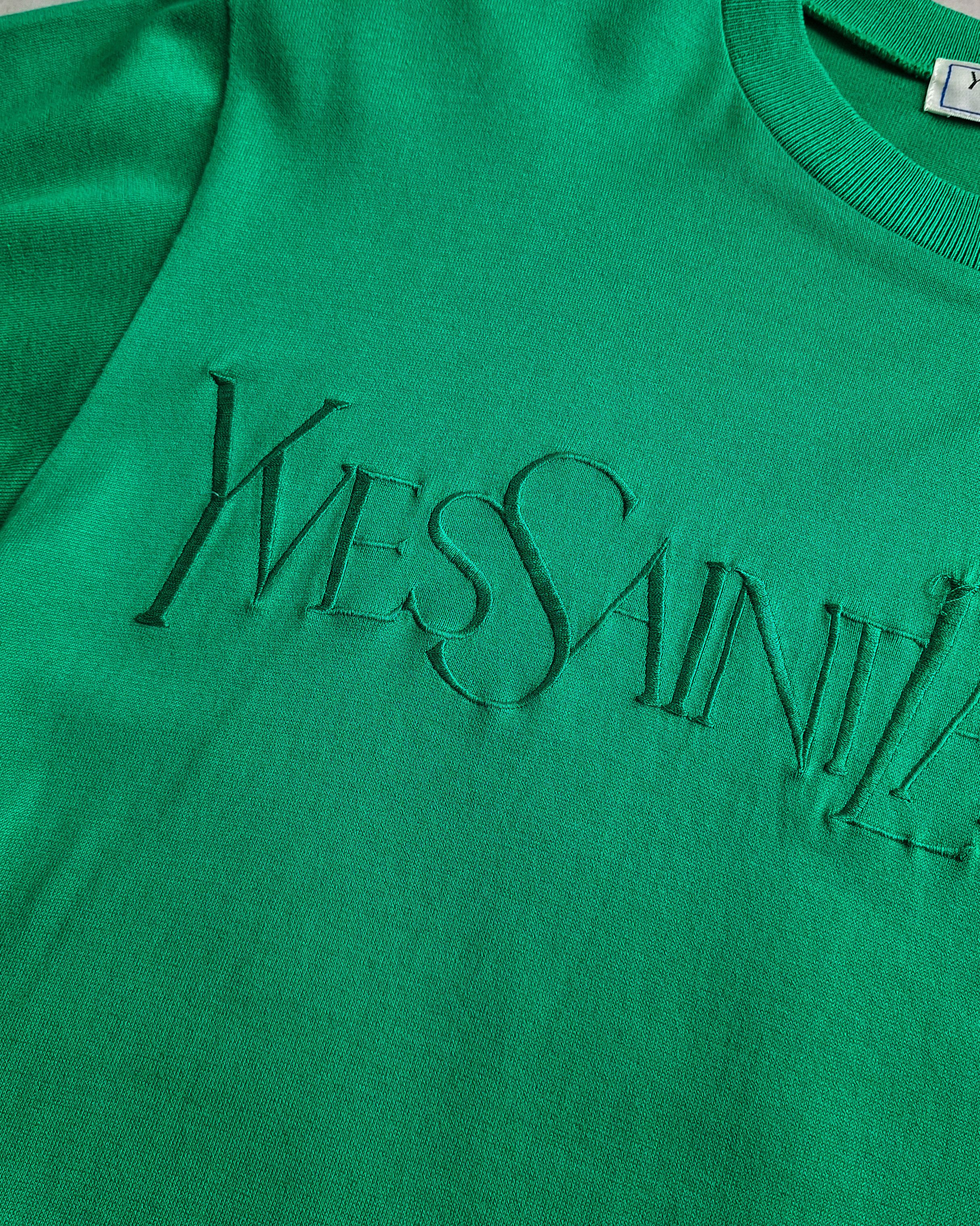 Vintage Vintage Ysl Yves Saint Laurent Tshirt Size US M / EU 48-50 / 2 - 4 Thumbnail