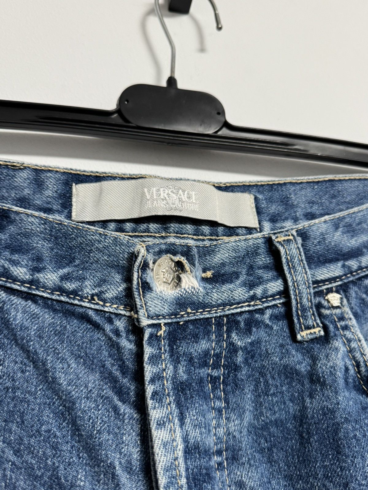 Versace Versace Men’s Blue Denim Jeans W36 EU50 Classic Straight Fit Size US 36 / EU 52 - 14 Thumbnail