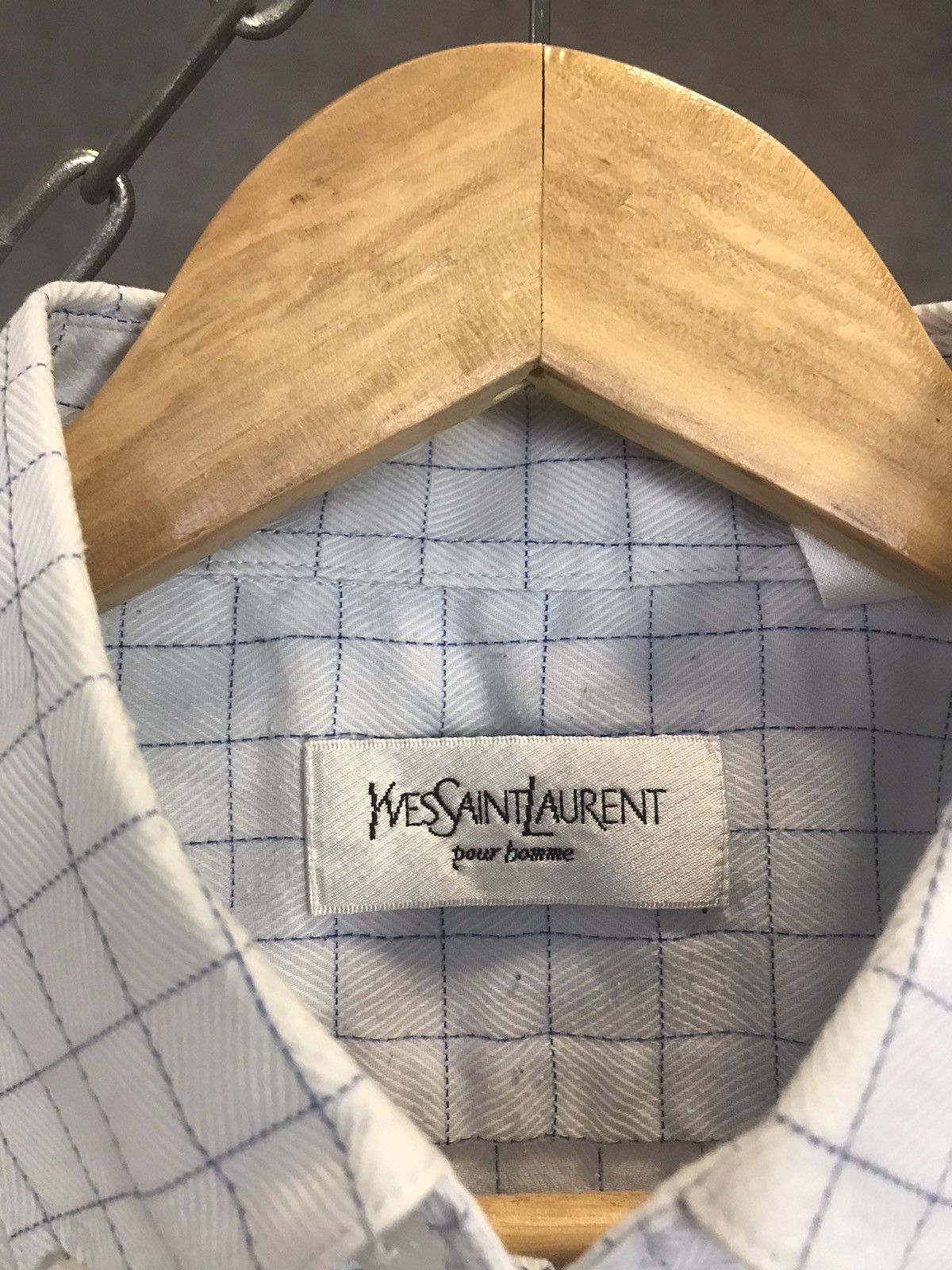 Yves Saint Laurent YSL Yves Saint Laurent vintage designer logo shirt Size US M / EU 48-50 / 2 - 4 Thumbnail
