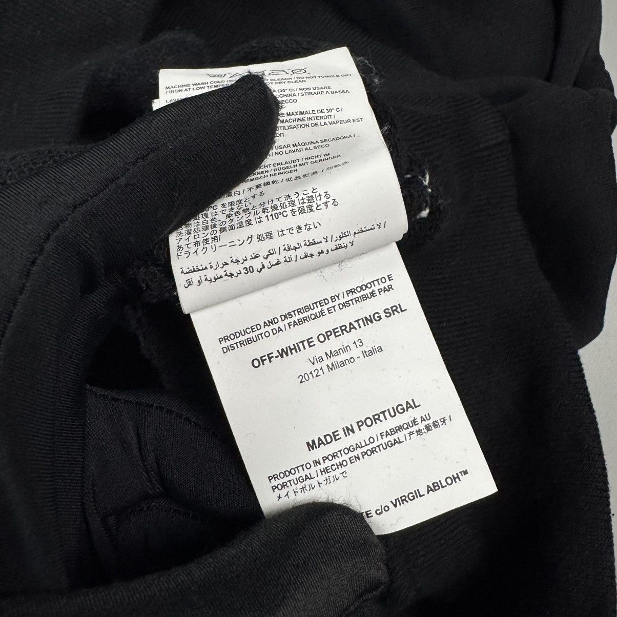 Off-White OFF-WHITE 17AW DIAGONAL CARAVAGGIO HOODIE Size US S / EU 44-46 / 1 - 9 Thumbnail