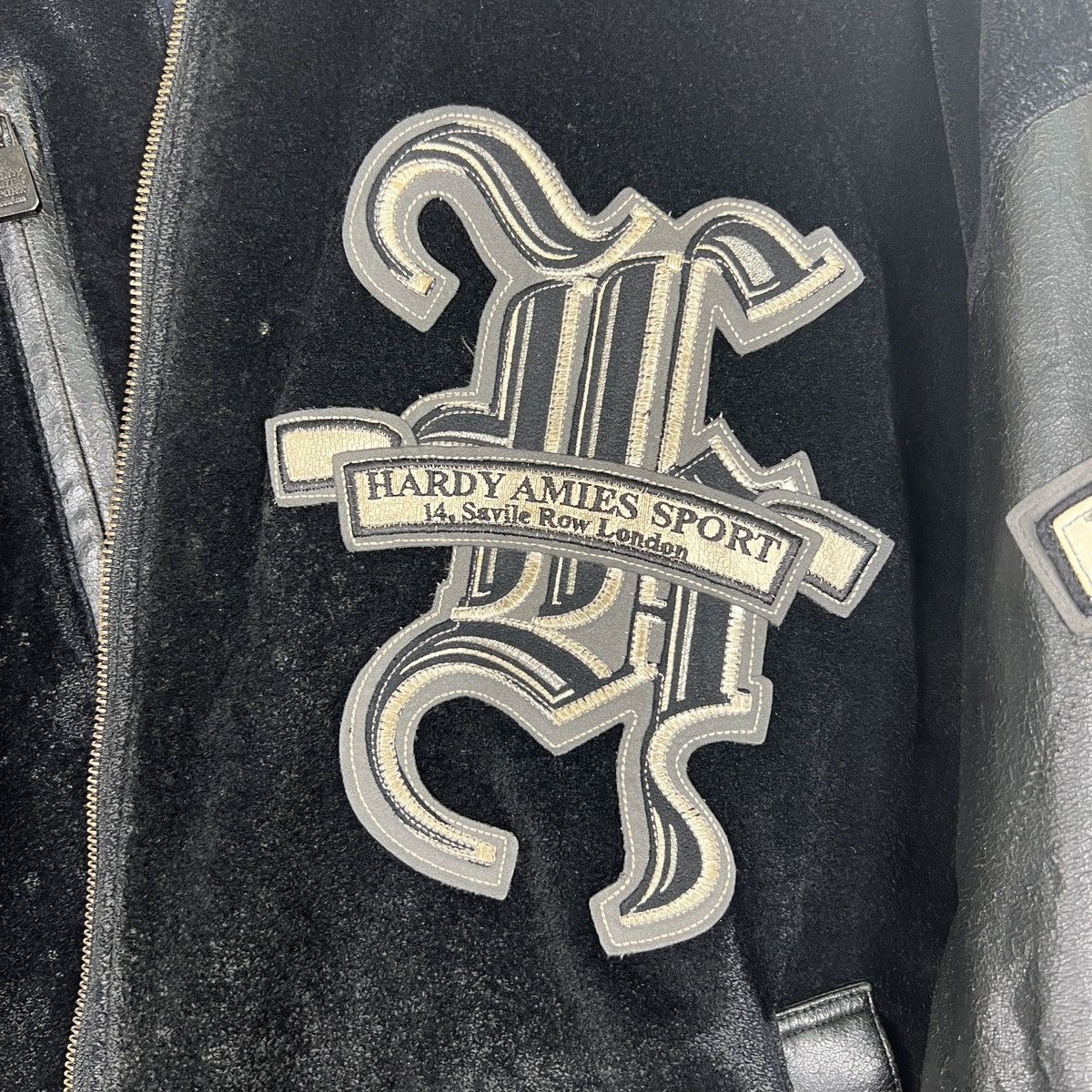 Hardy Amies 🔥 VINTAGE HARDY AMIES SPORT EMBOIDERY BOMBER JACKET Size US XL / EU 56 / 4 - 17 Thumbnail