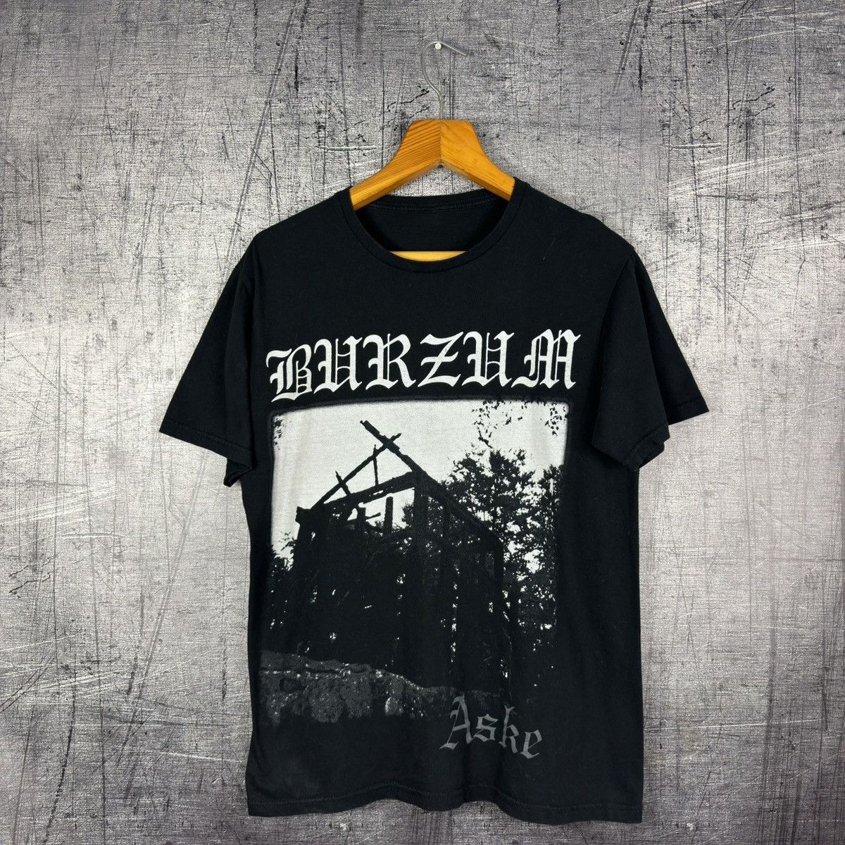 Band Tees Burzum Aske black metal t shirt tee size L Size US L / EU 52-54 / 3 - 1 Thumbnail