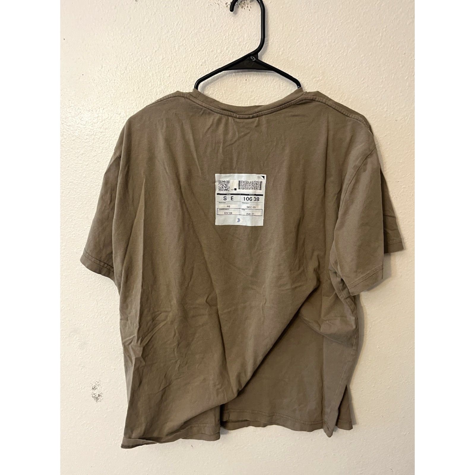 H&M VINTAGE H&M Men's T-Shirt Crew Neck Short Sleeve Size XL Brown All Seasons Mens Size US XL / EU 56 / 4 - 3 Thumbnail