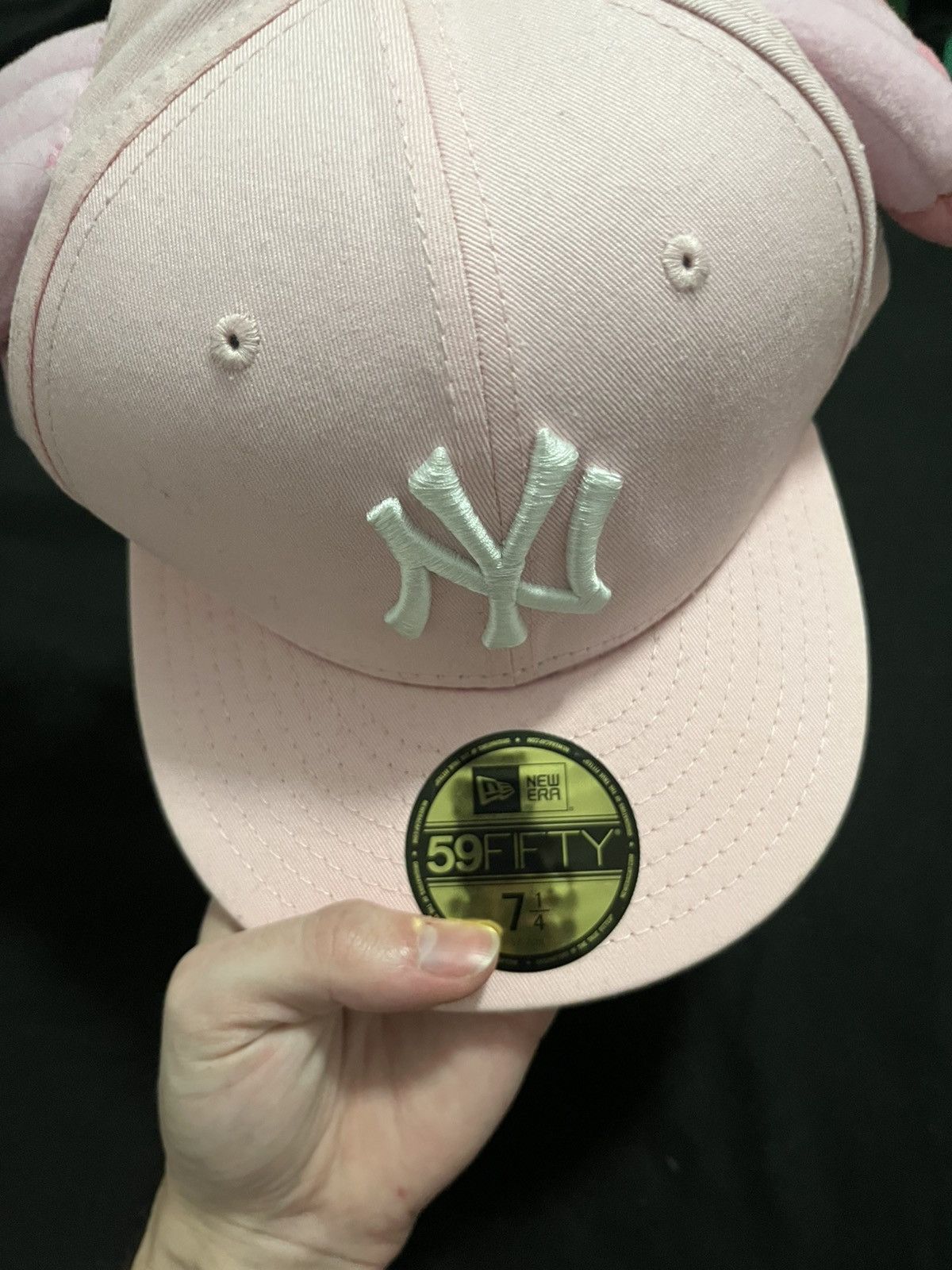 New York Yankees Ny Yankees 59 fifty fitted hat chansey size 7 1/4 Size ONE SIZE - 2 Thumbnail