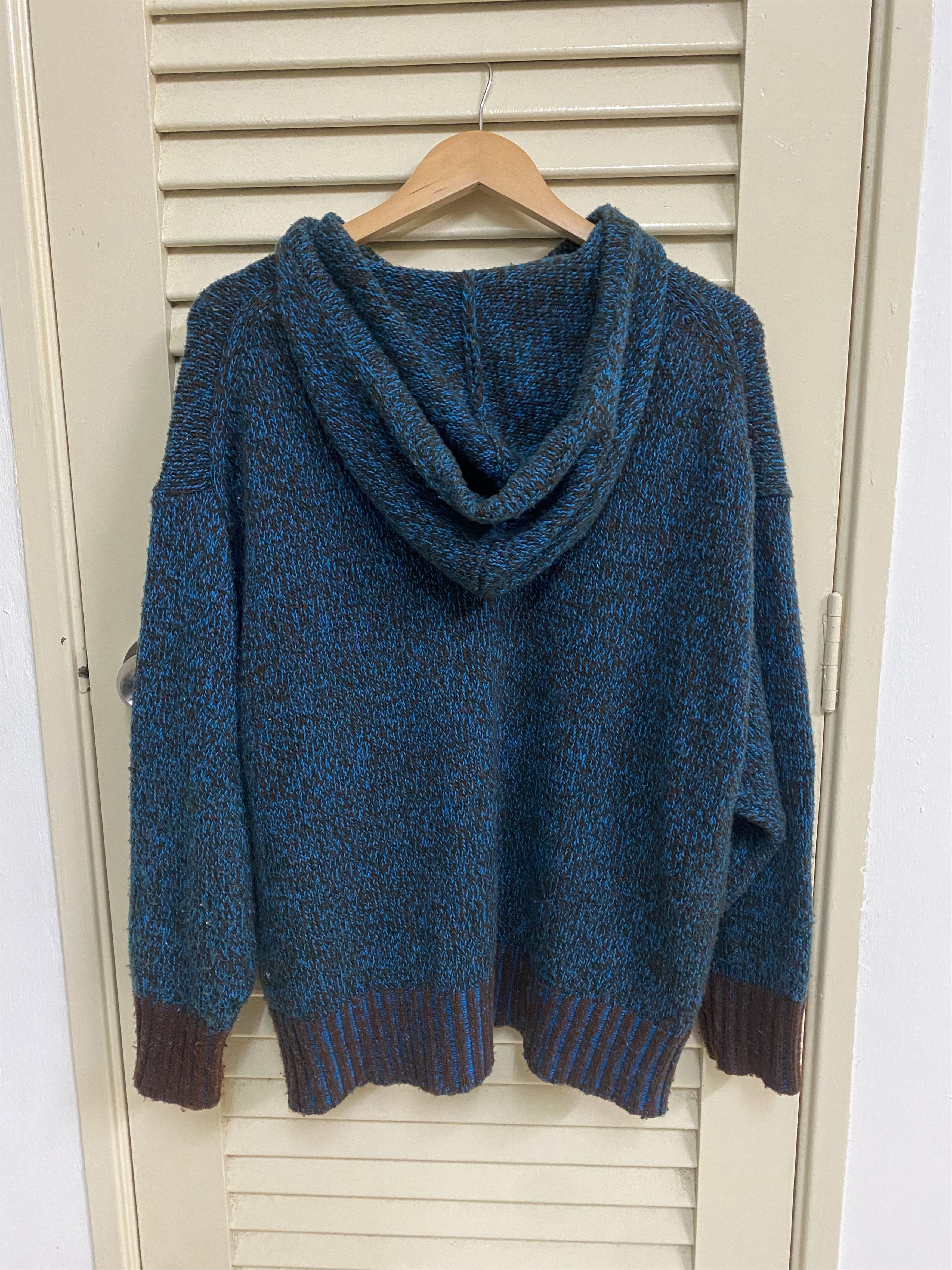 Marni Knitwear Zipper Hoodie Sweater Marni Uniqlo Size US XL / EU 56 / 4 - 3 Thumbnail