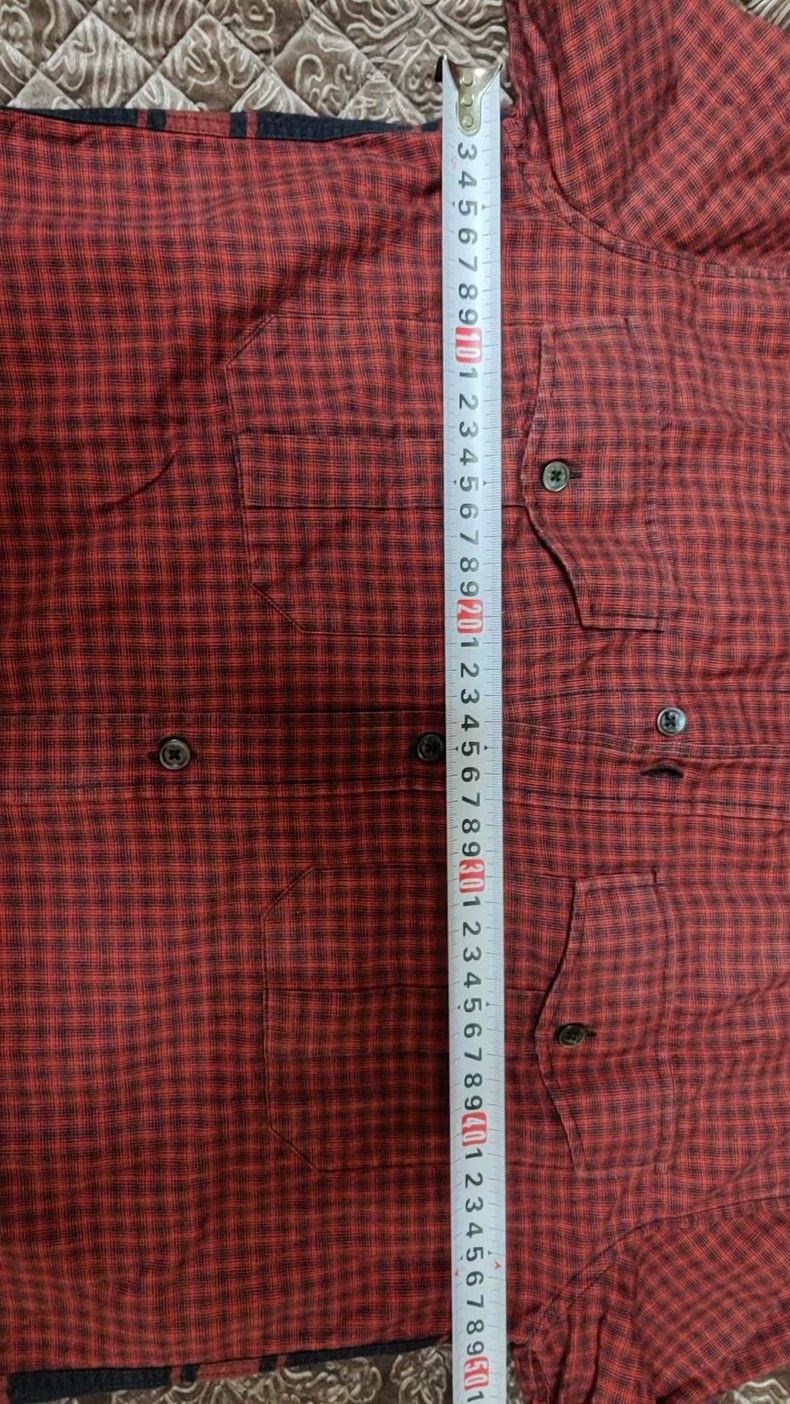 Givenchy Plaid Shirt, Red and Black Color Scheme, Classic