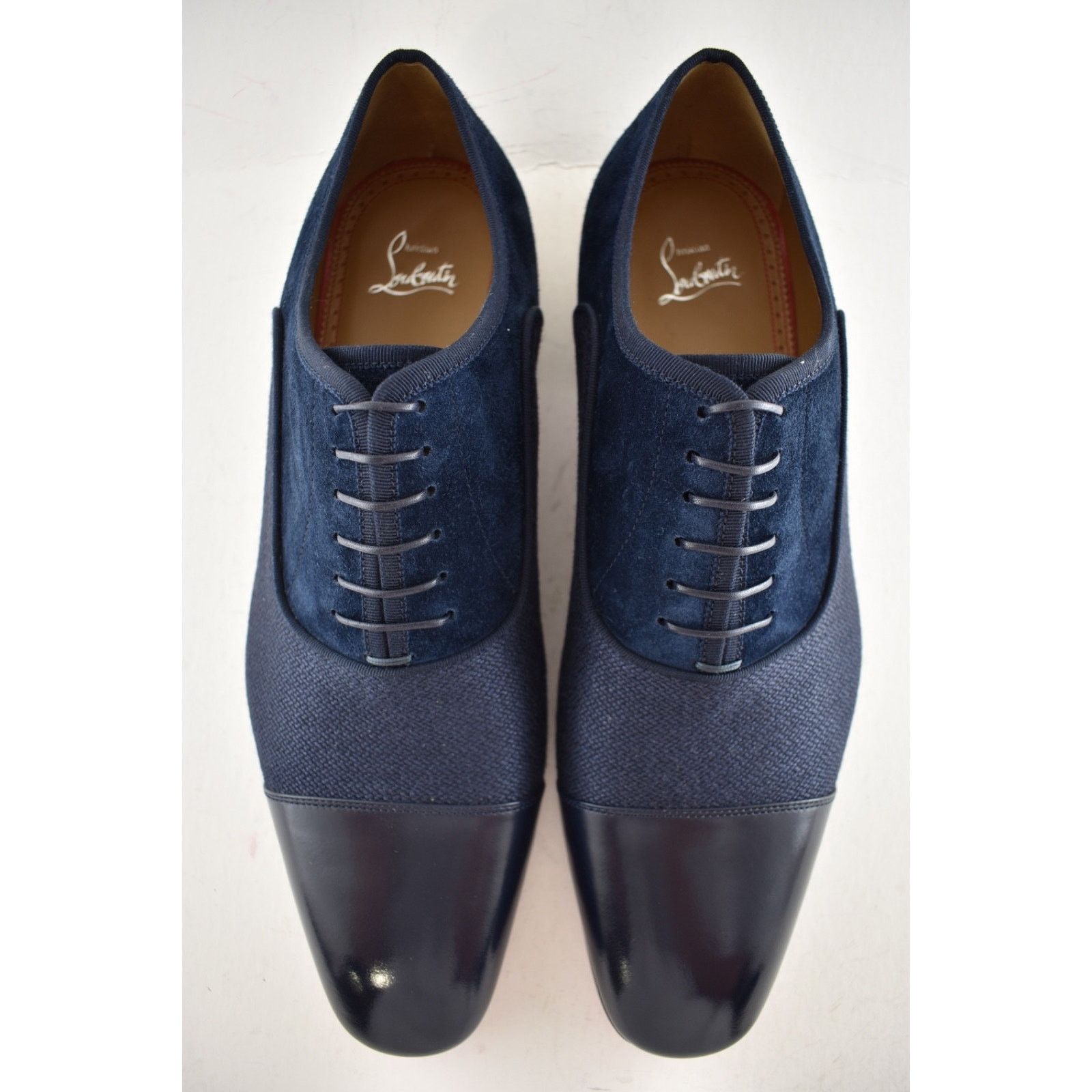Christian Louboutin Christian Louboutin Blue Lace Up Oxford Dress Loafer 46 13 Size US 13 / EU 46 - 11 Thumbnail