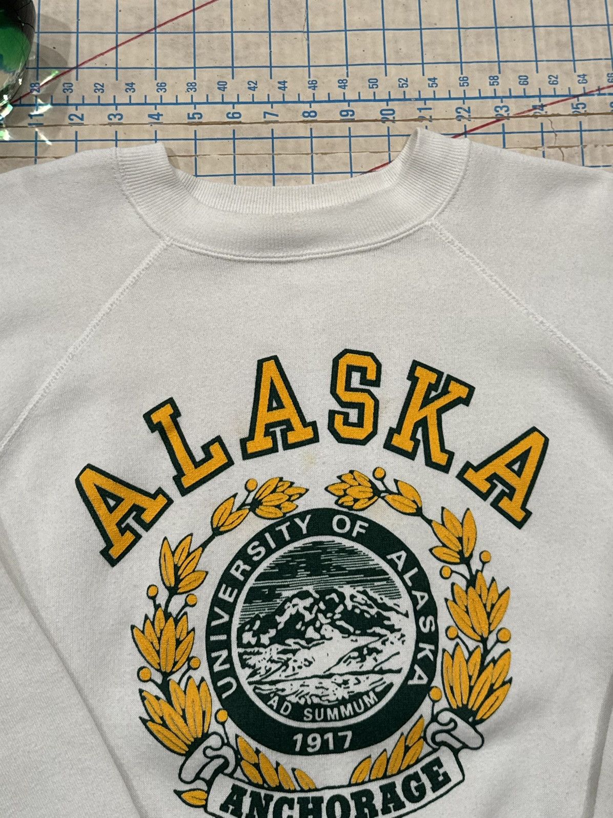 Velva Sheen Vintage 70’s Velva Sheen University of Alaska Collegiate Lar Size US L / EU 52-54 / 3 - 5 Thumbnail