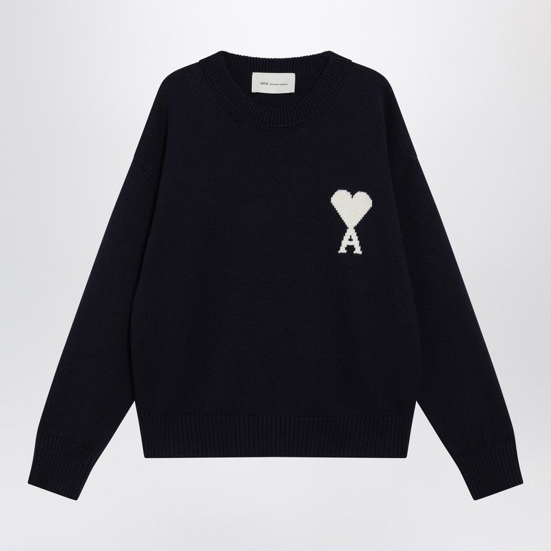 Ami Paris Ami De Coeur Ink-Colour Vest