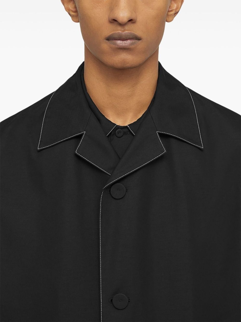Jil Sander o1w1db10825 Coat in Black Size US L / EU 52-54 / 3 - 5 Thumbnail
