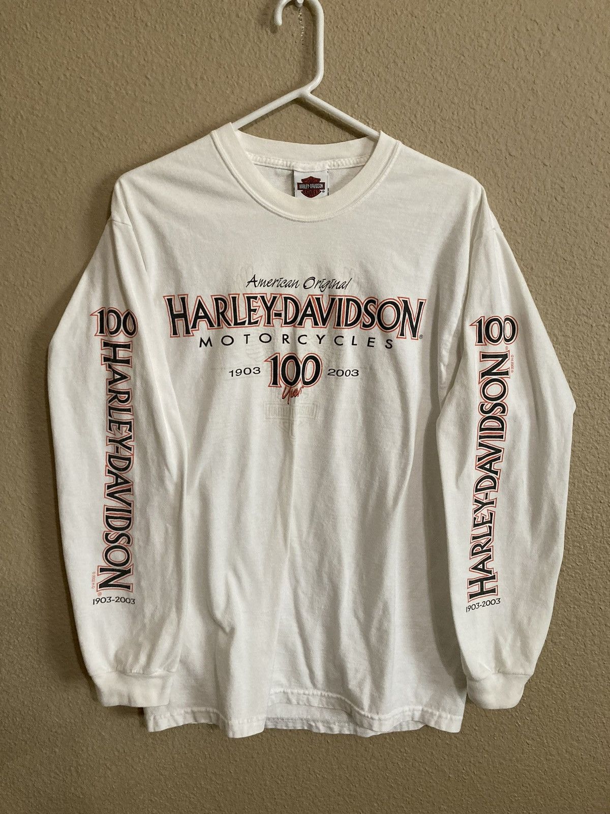 Harley Davidson Vintage 2002 Harley Davidson Motorcycle Sweatshirt Sweater Size US M / EU 48-50 / 2 - 1 Thumbnail