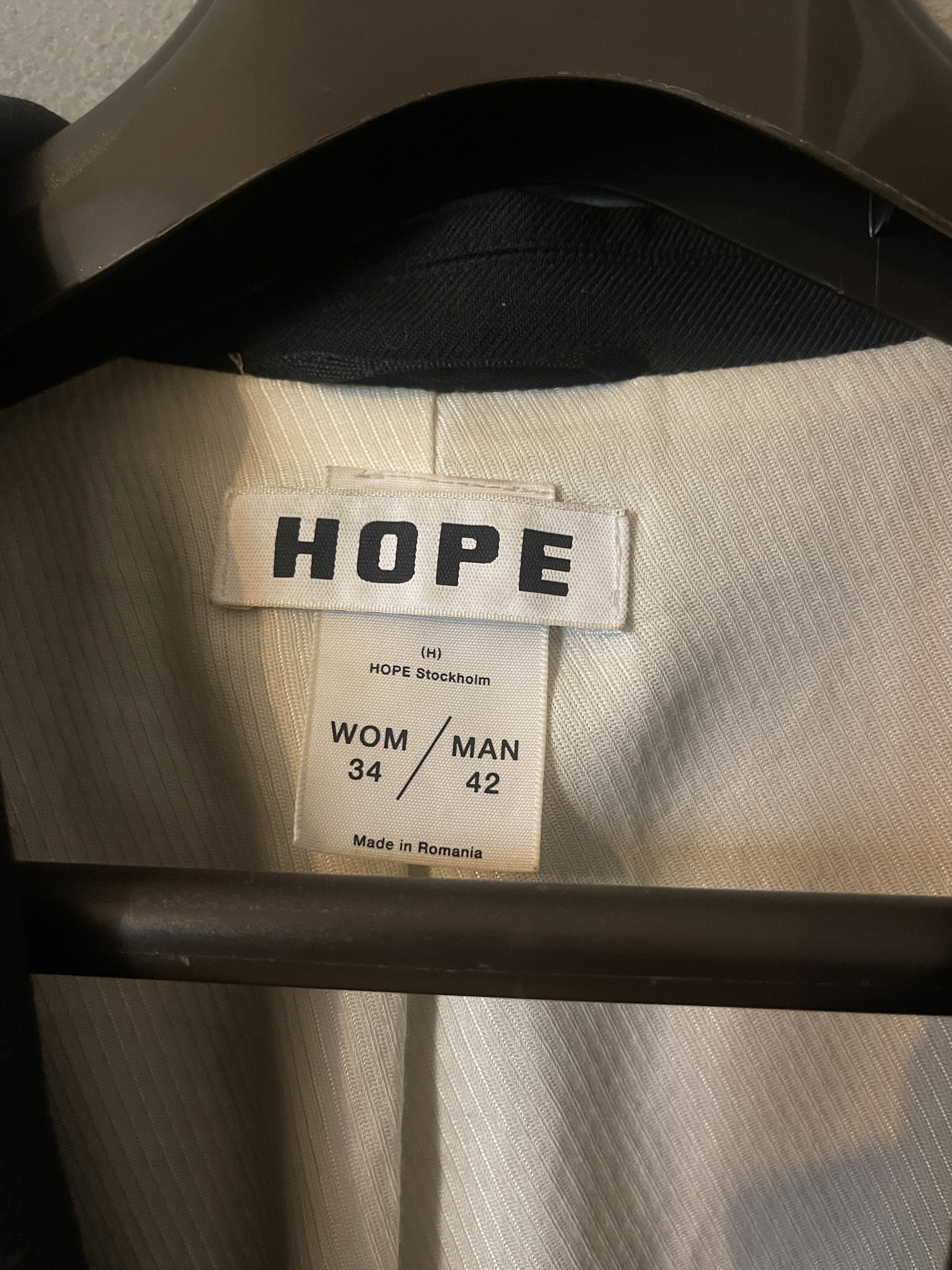 Hope Hope Suit Size 42S - 3 Thumbnail