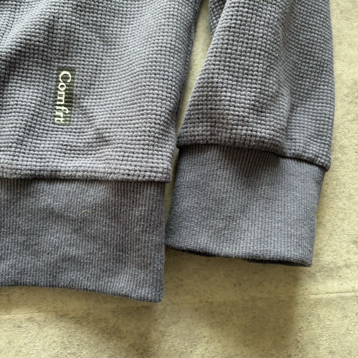Other Comfrt waffle lounge long sleeve stone blue crewneck Size US M / EU 48-50 / 2 - 5 Thumbnail
