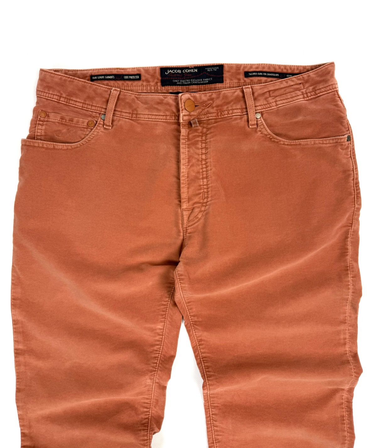 Jacob Cohen Luxury Jacob Cohen Velour Pants Peach Men’s 37 XL Vintage Size US 37 - 6 Thumbnail