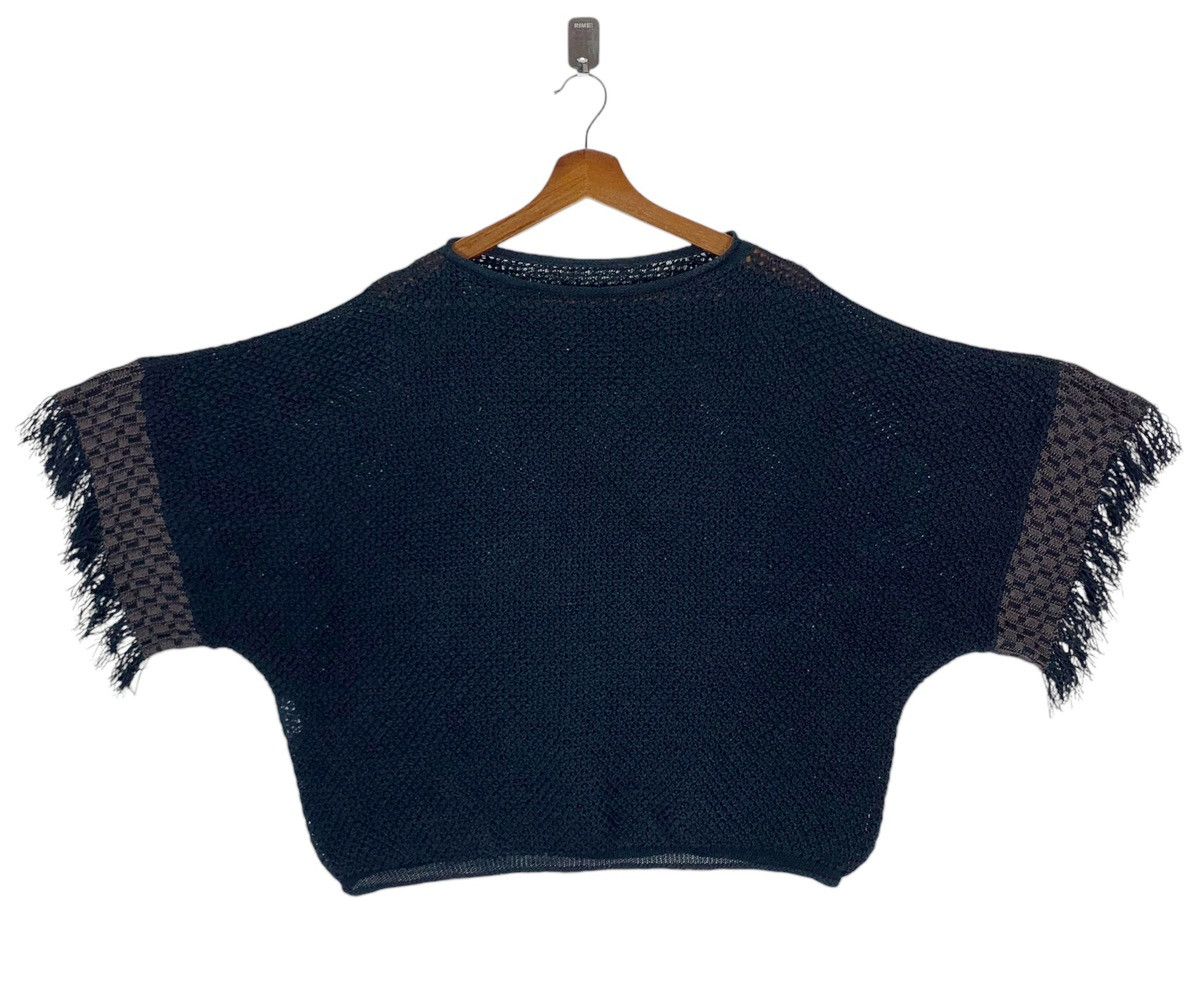 Issey Miyake × Japanese Brand Vintage Issey Miyake Label Net Shirt Black Size M / US 6-8 / IT 42-44 - 1 Thumbnail