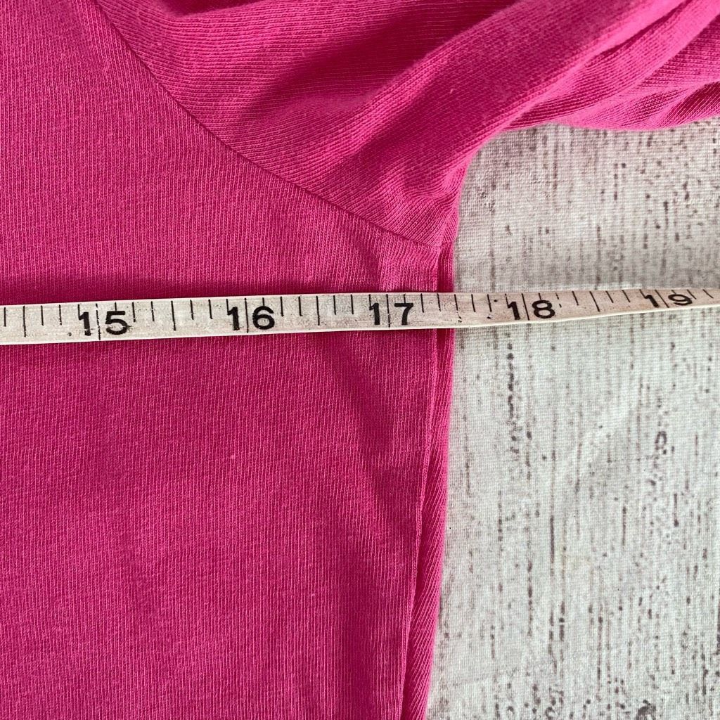 Gap Gap women S scoopneck w/vcut Longsleeve pink top Size S / US 4 / IT 40 - 8 Thumbnail