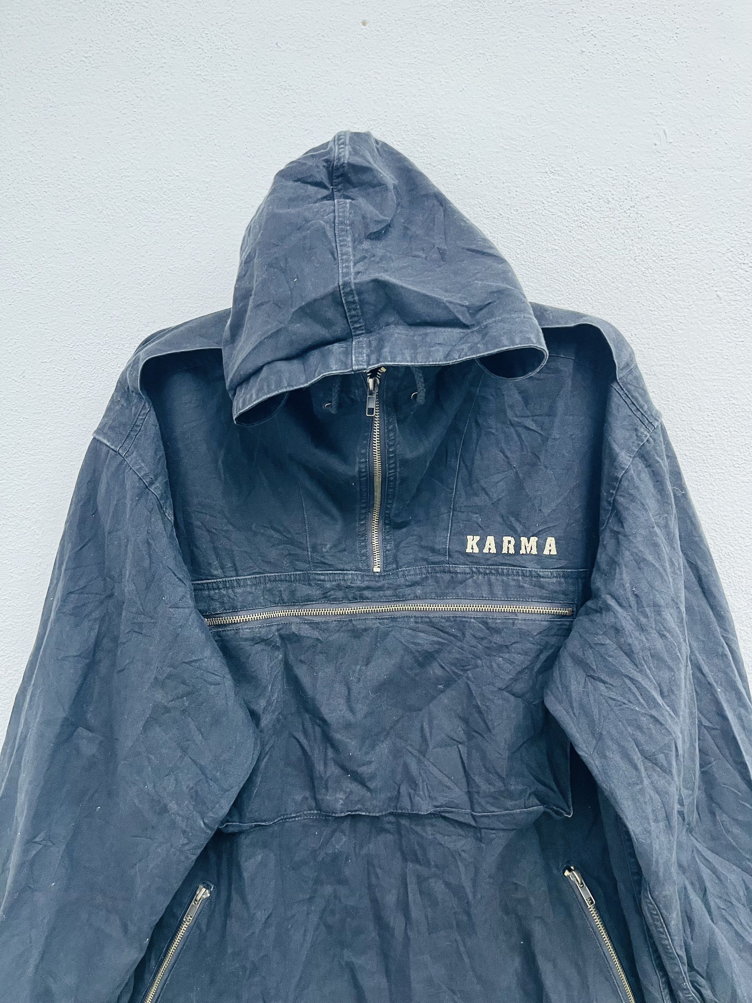 Japanese Brand × Vintage Vintage Karma Pocket Hip Hop Streetwear Fashion Style Size US XL / EU 56 / 4 - 3 Thumbnail