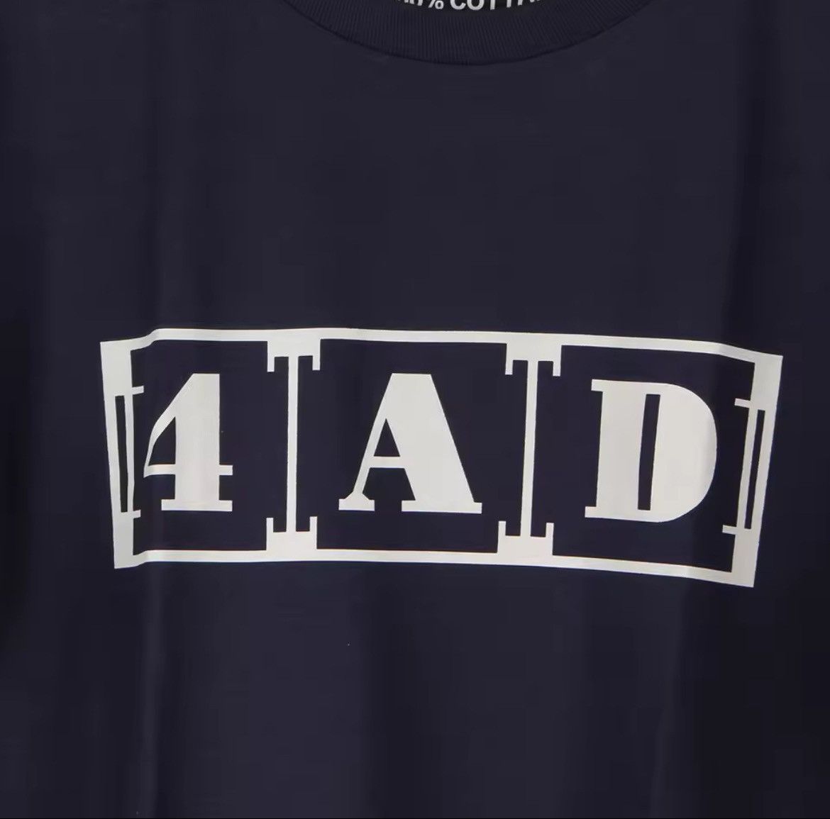 Vintage "4AD" Graphic Printed T Shirt Size US M / EU 48-50 / 2 - 5 Thumbnail