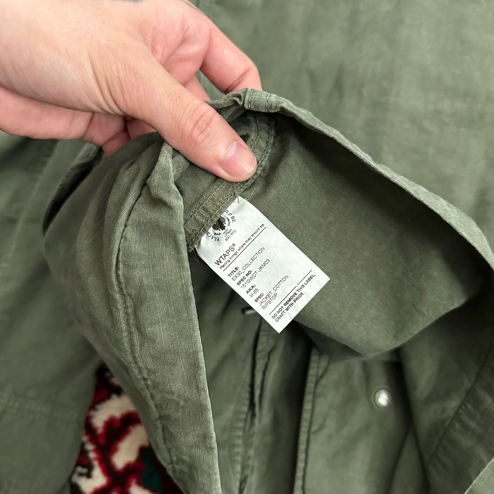 Wtaps wtaps 15ss m65 4-pocket jacket s Size US S / EU 44-46 / 1 - 5 Thumbnail