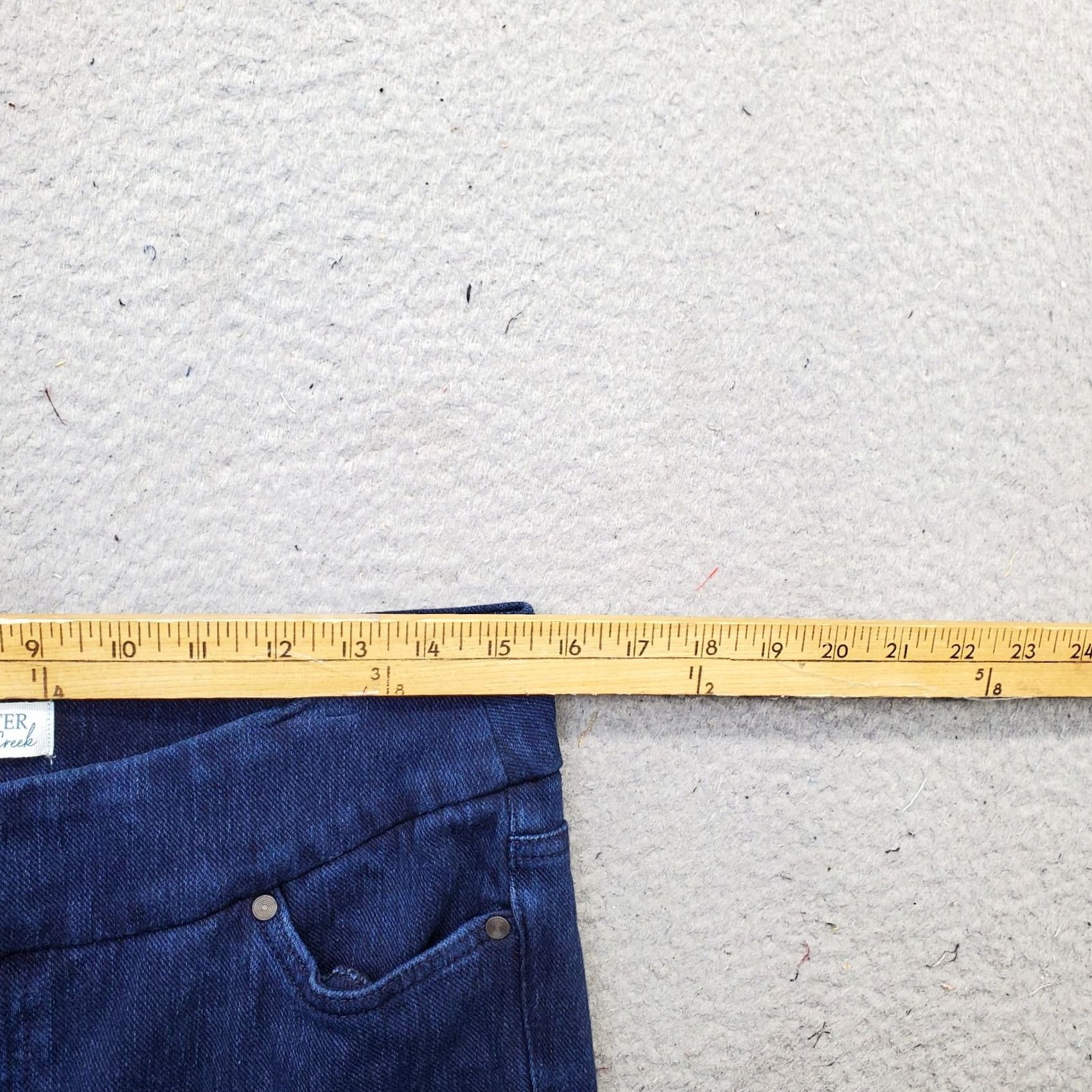 Coldwater Creek Coldwater Creek Jeans Womens Blue Denim Stretch Straight Leg High Waist Pull On Mens? Wait;** Size 30" / US 8 / IT 44 - 6 Thumbnail