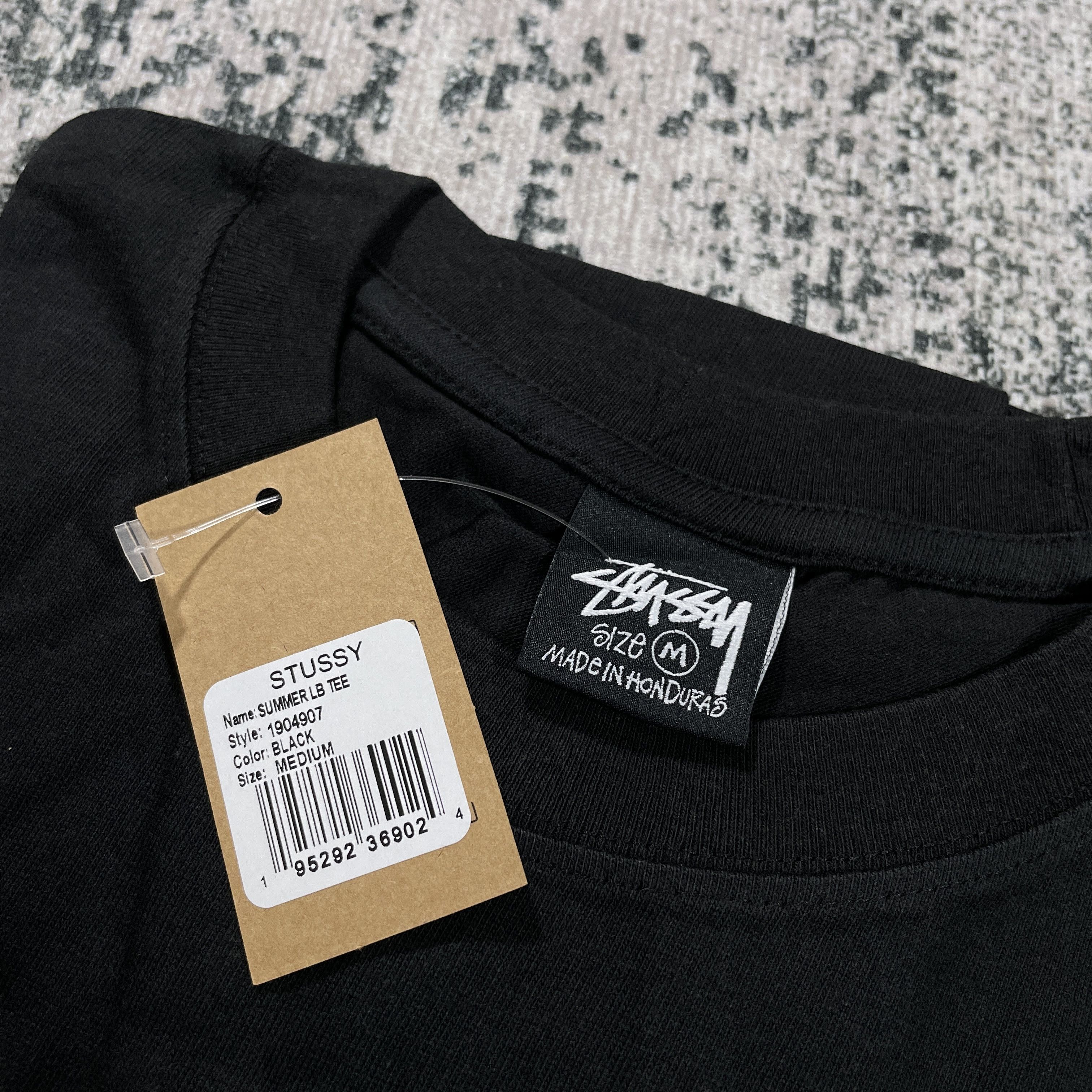 Stussy SUMMER STUSSY TSHIRT BLACK // MEDIUM Size US M / EU 48-50 / 2 - 6 Thumbnail