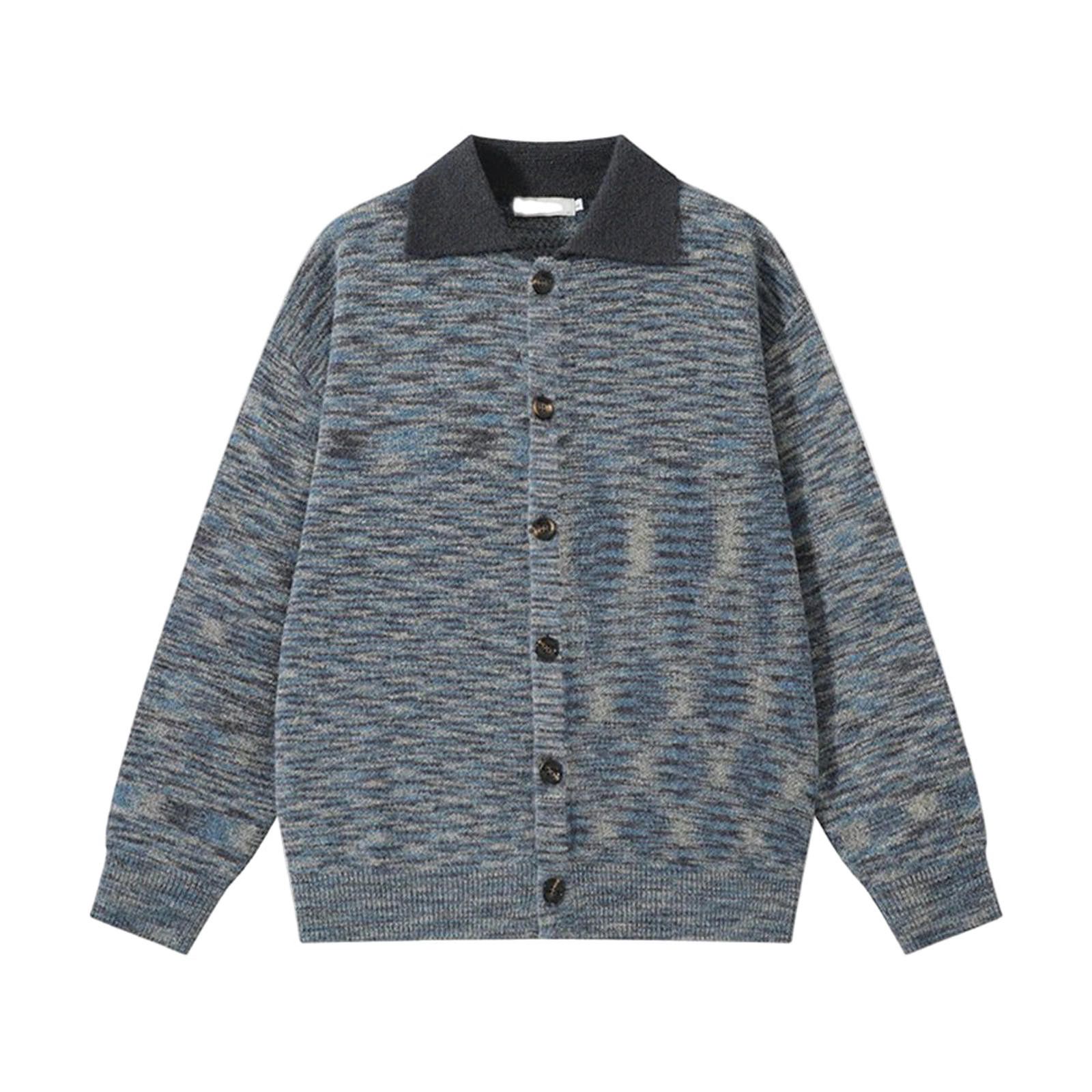 Other Grey Marl Wool-Cotton Button Cardigan Size US M / EU 48-50 / 2 - 1 Thumbnail