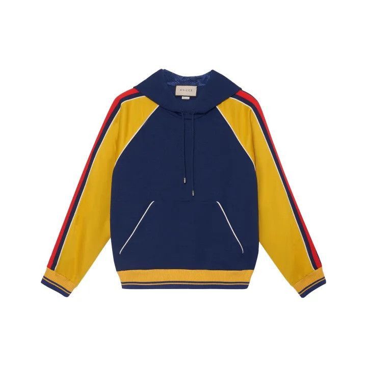 Gucci Gucci Color Block Hooded Sweatshirt -2506