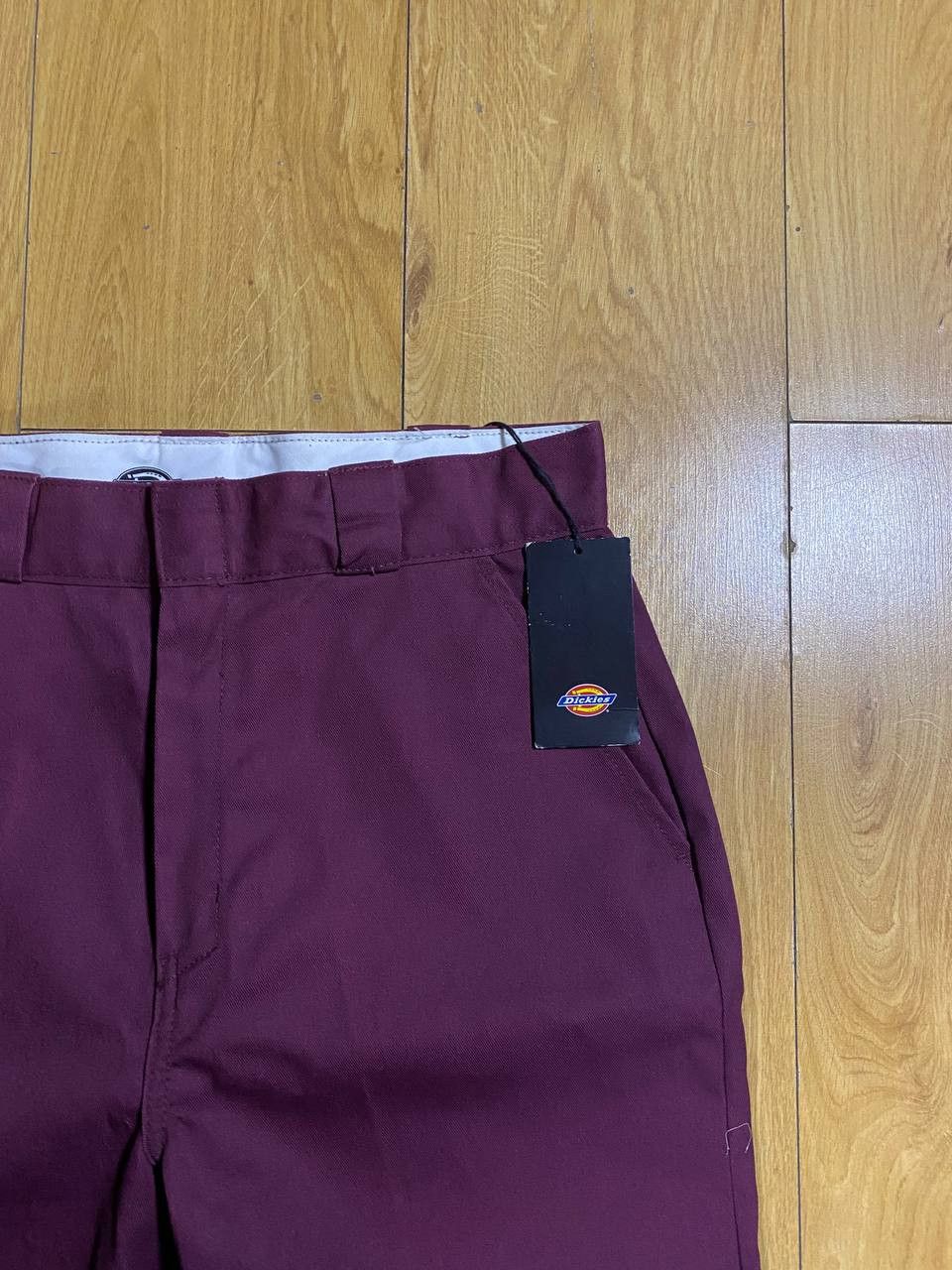 Dickies 🍷 Dickies Work Pants – Deep Burgundy Edition 🛠️ Size US 32 / EU 48 - 3 Thumbnail