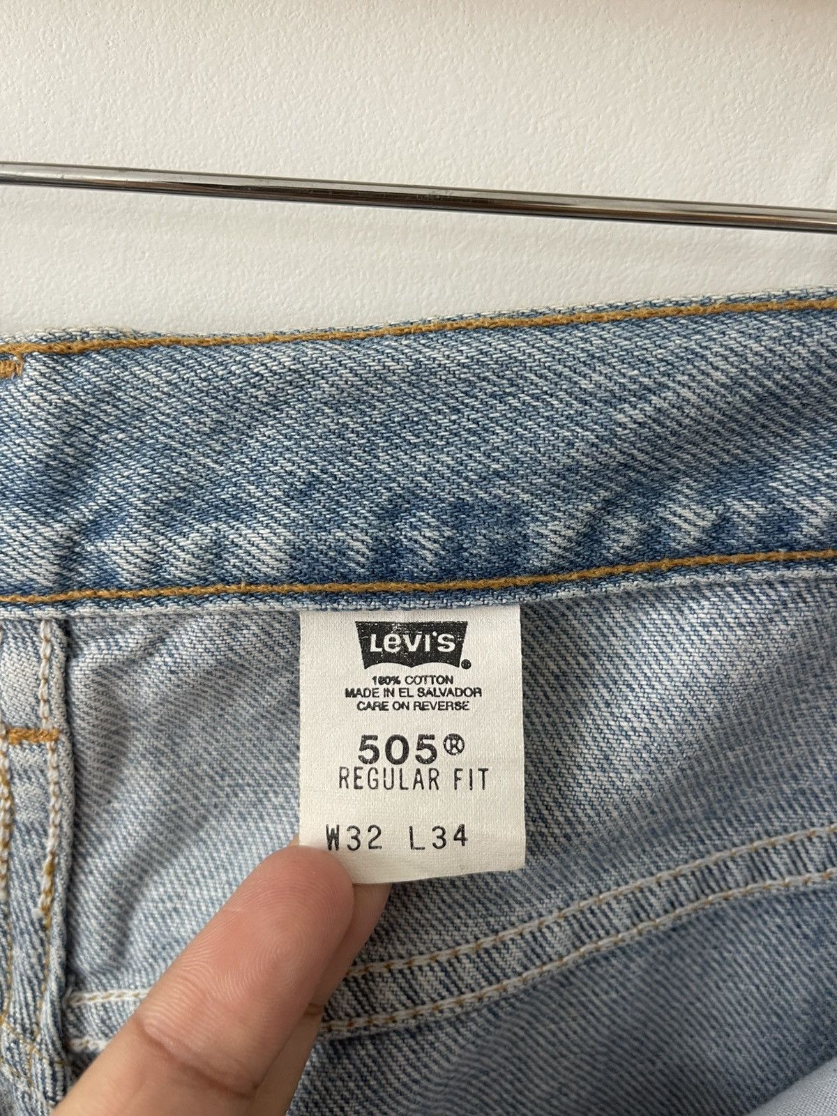 Levi's Vintage Clothing Rare Vintage LEVIS Regular Fit 505 Size US 32 / EU 48 - 14 Thumbnail