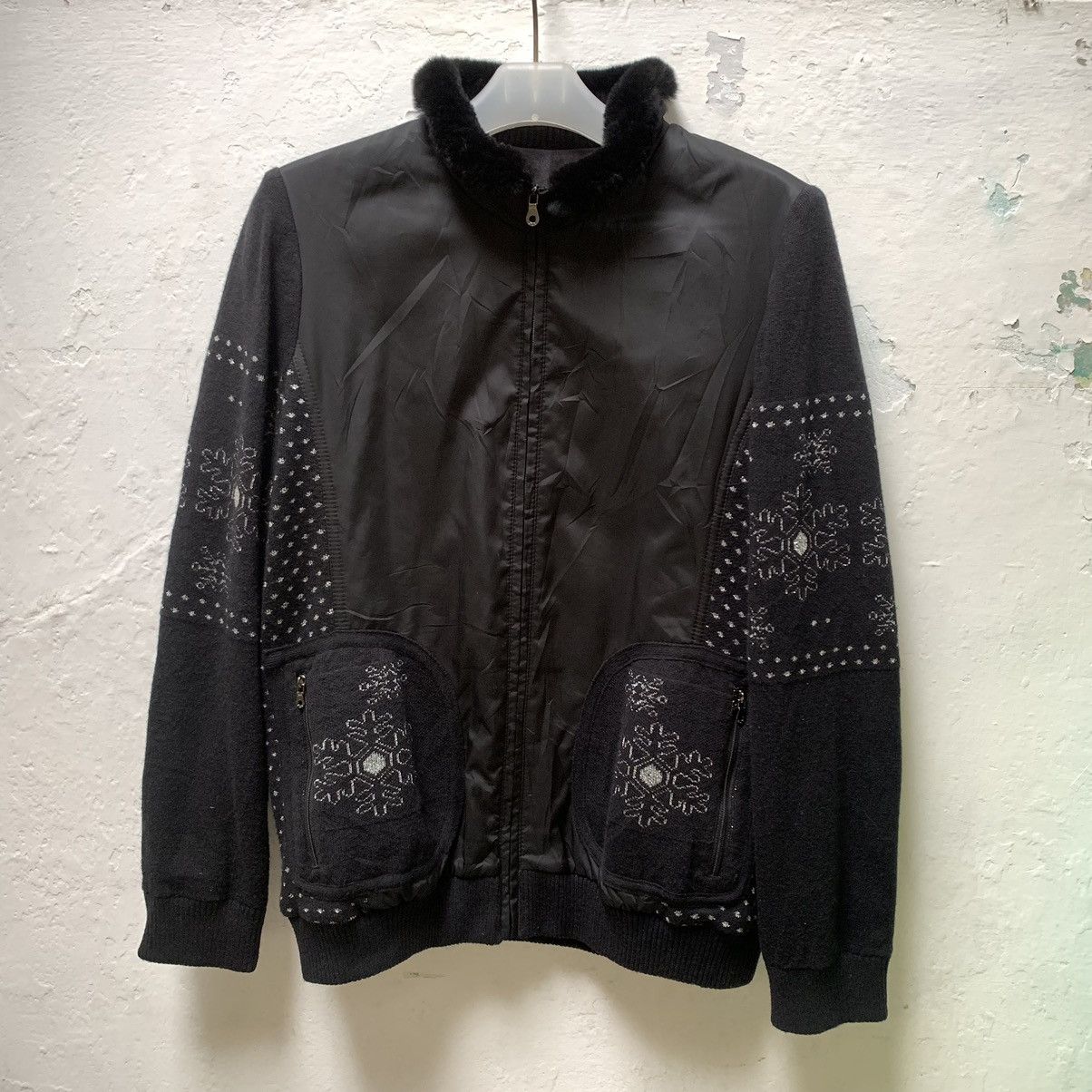 If Six Was Nine JAPANESE FUR KNIT JACKET IFSIXWASNINE LGB Size M / US 6-8 / IT 42-44 - 12 Thumbnail