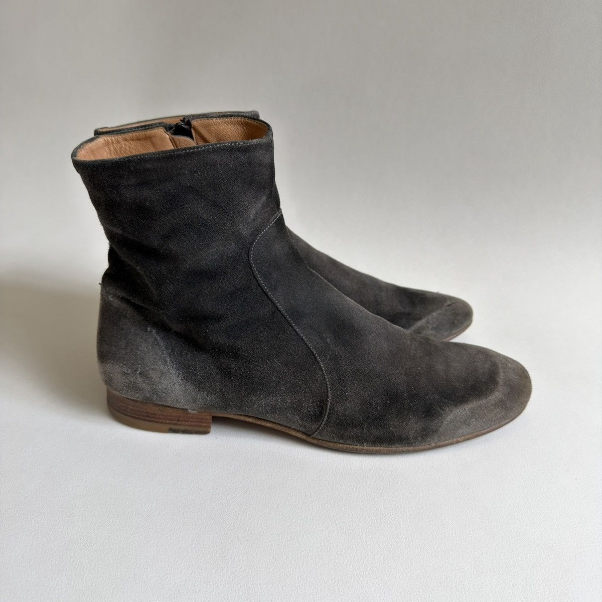 Maison Margiela S/S 08 ‘Deconstructed’ Suede Boots Size US 10 / EU 43 - 16 Thumbnail