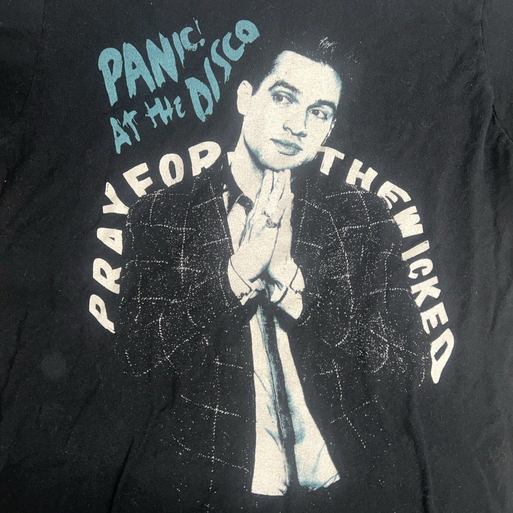 Vintage VINTAGE Panic At The Disco Pray For The Wicked Tour T-Shirt Mens Medium Black Men's Size US M / EU 48-50 / 2 - 5 Thumbnail