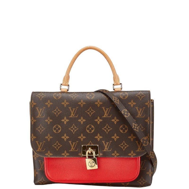 Louis Vuitton Louis Vuitton Monogram Marignan 2Way Bag M44286 Canvas Shoulder Bag M44286 in Brown, Women's