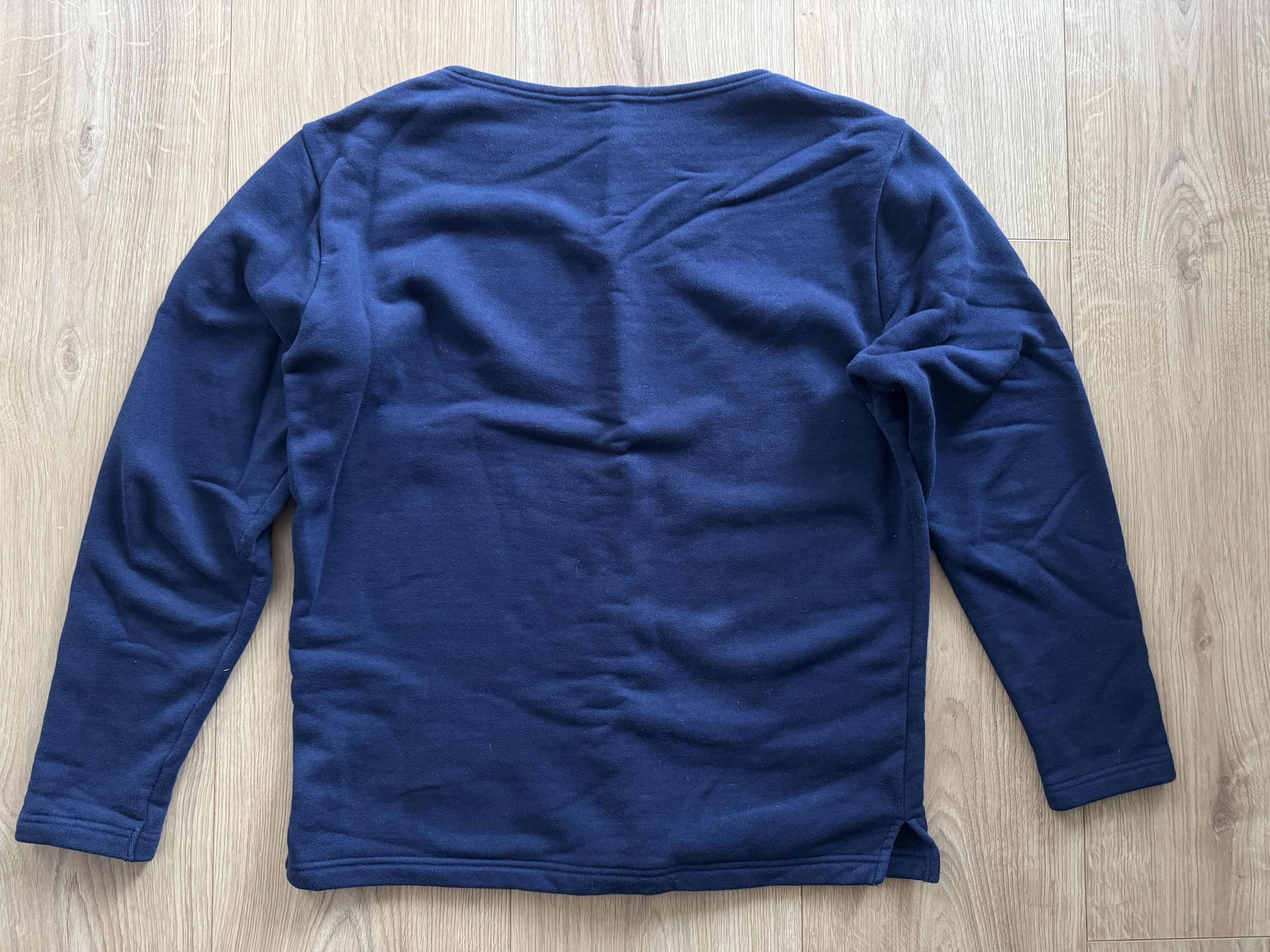 Loopwheeler x Beams Japan navy blue sweatshirt size XL