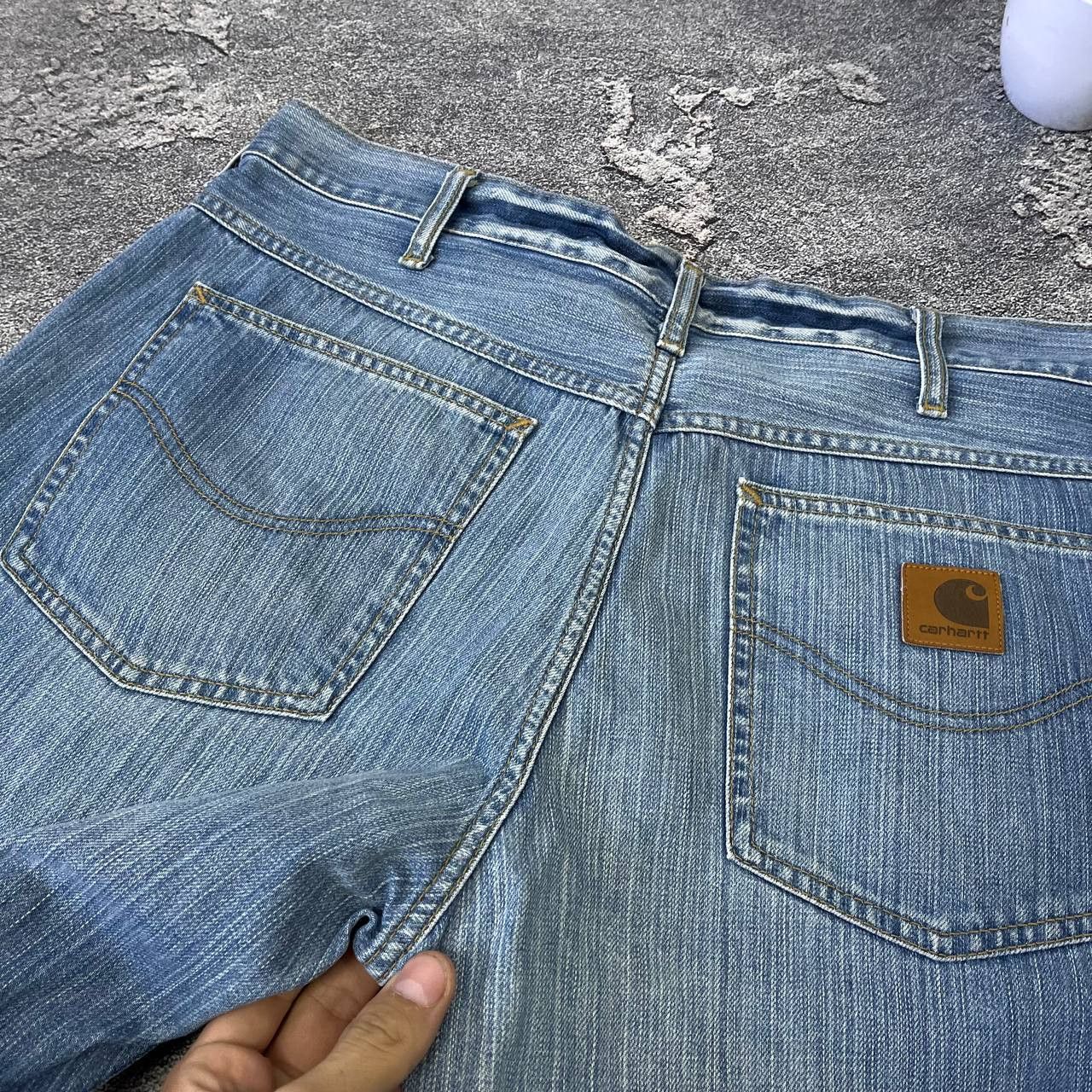 Carhartt Wip Vintage Carhartt Western Pant Blue Size 34x320 Straight Size US 33 - 22 Thumbnail