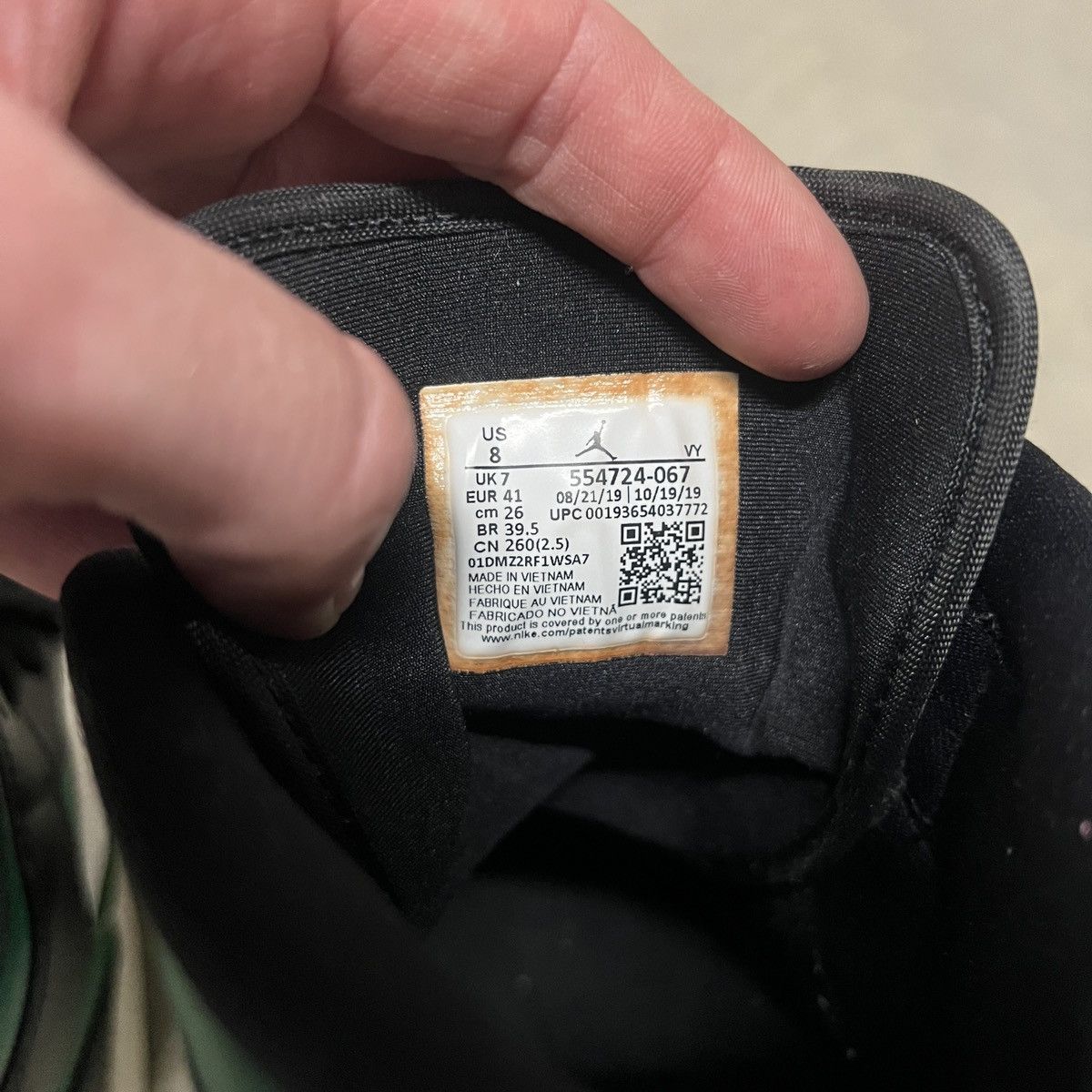 Nike Nike Air Jordan 1 Mid Size US 8 / EU 41 - 16 Thumbnail