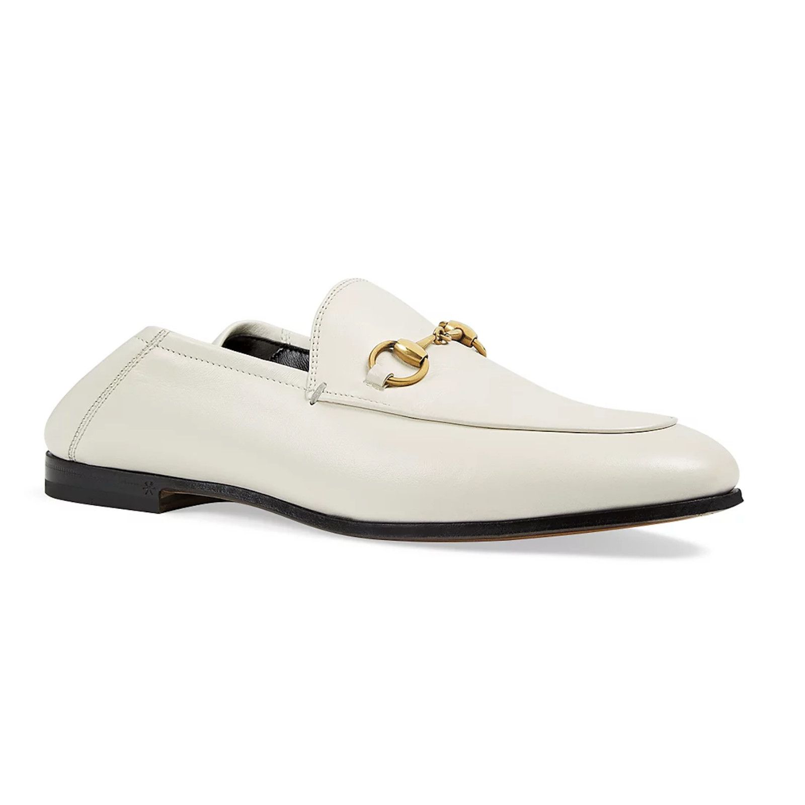 Gucci Gucci Brixton Collapsible Mystic White Leather Horsebit Size US 11.5 / IT 41.5 - 3 Thumbnail