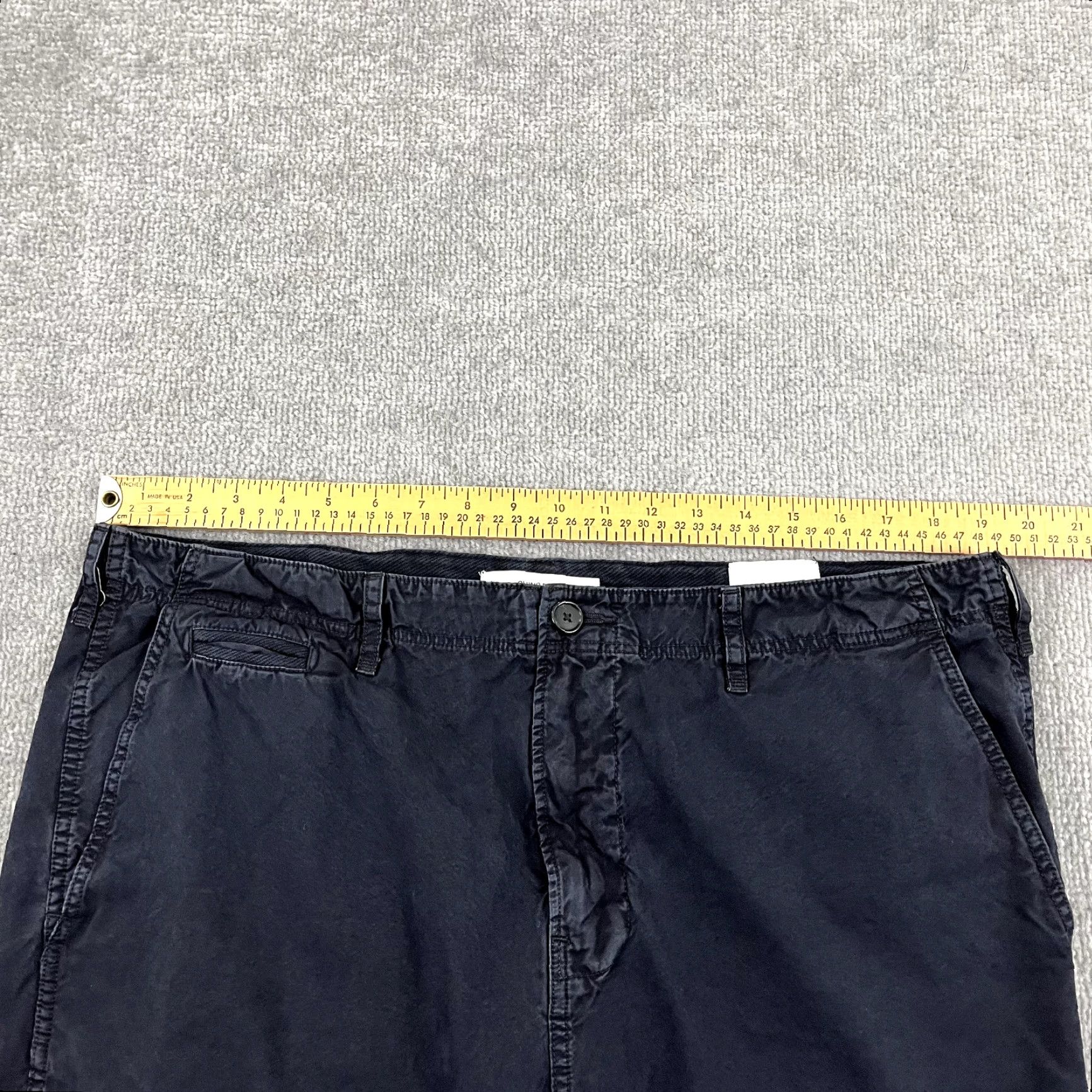Billy Reid BILLY REID Pants Mens 38 x 28 Straight Leg Chino 5-Pocket Casual Trousers Gray Size US 38 / EU 54 - 4 Thumbnail